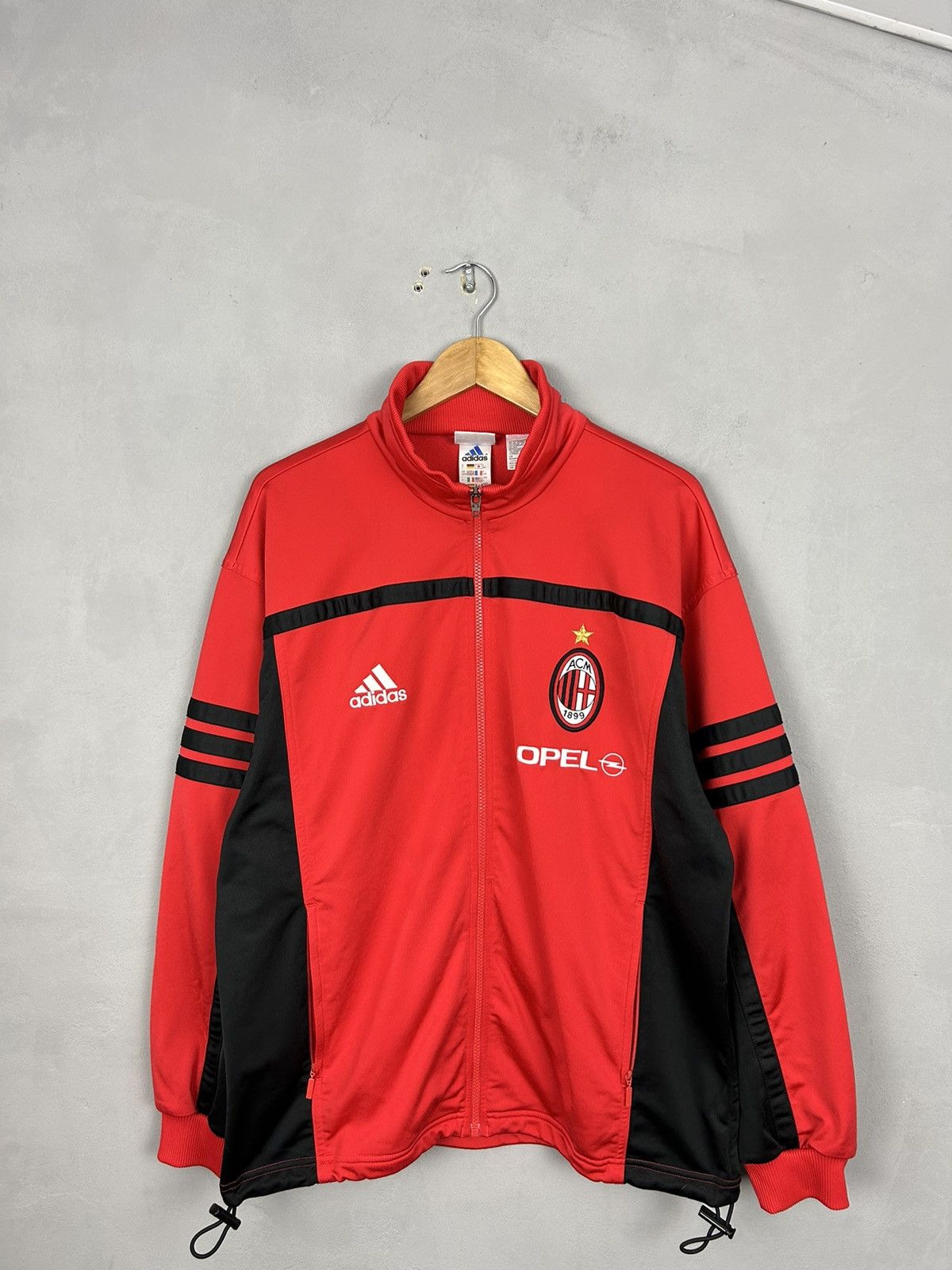 Adidas AC MILAN Adidas 2000 - 2002 vintage JACKET Size US L / EU 52-54 / 3 - 2 Thumbnail