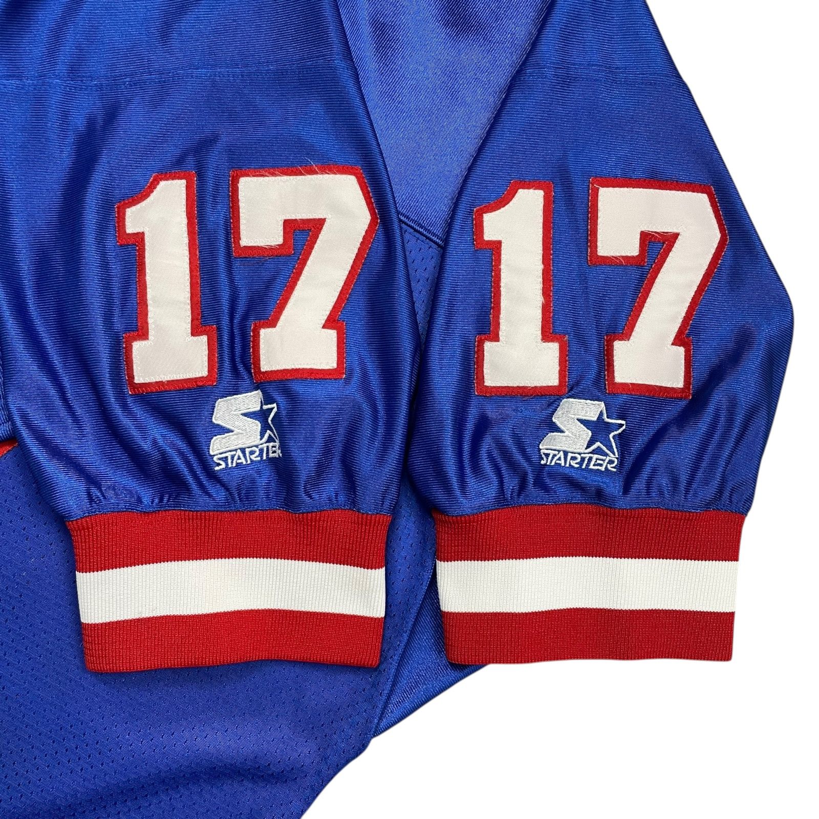 NFL VTG 90s NEW YORK GIANTS DAVE BROWN STARTER AUTHENTIC JERSEY Size US XL / EU 56 / 4 - 5 Thumbnail