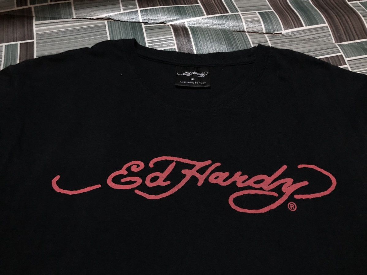 Christian Audigier × Ed Hardy Vintage Ed Hardy Big print tee rare Size US XL / EU 56 / 4 - 3 Thumbnail