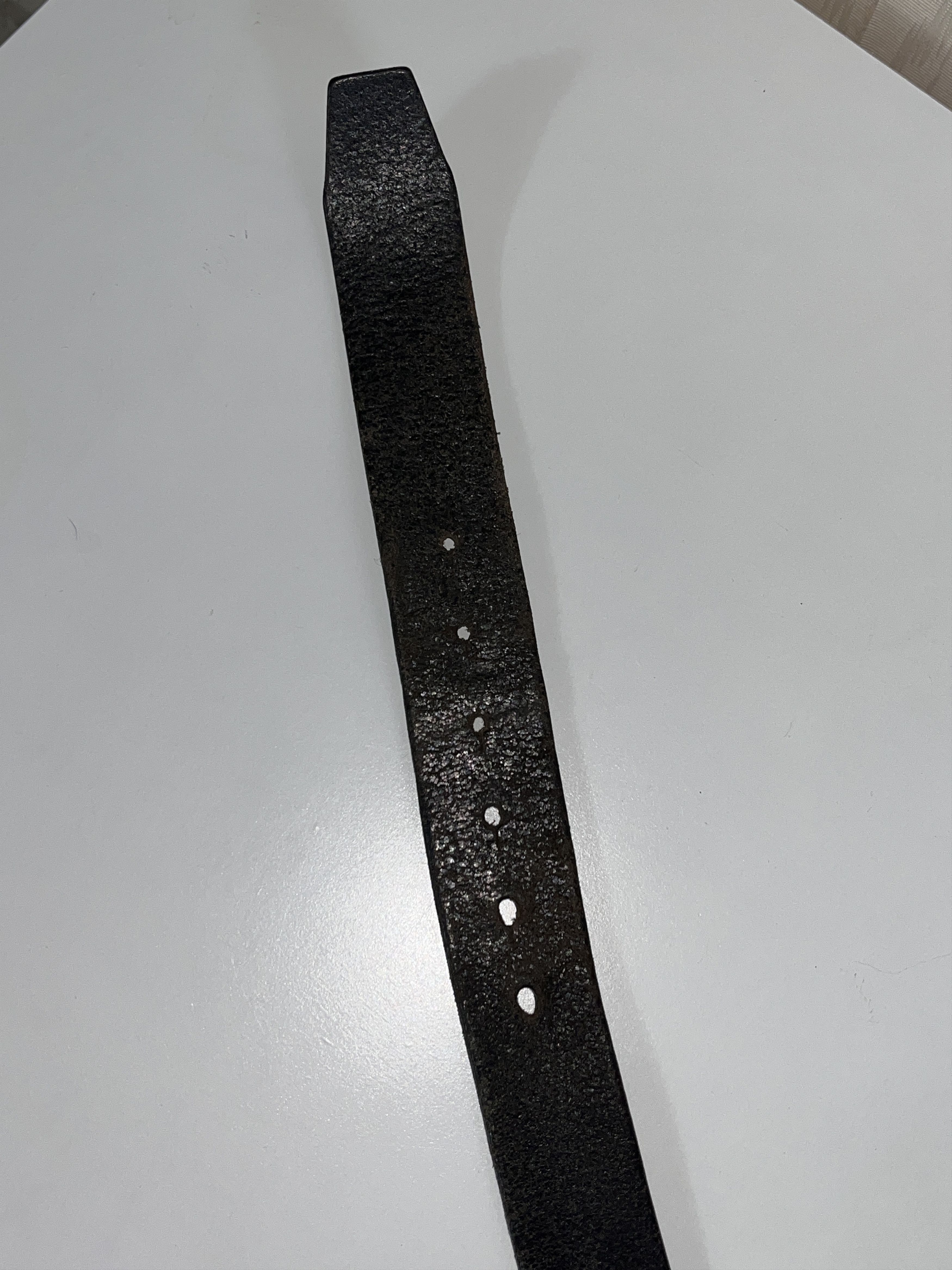 Dsquared2 DSquared2 Black Leather Belt with Large Buckle 118 cm 46 in Size ONE SIZE - 8 Thumbnail