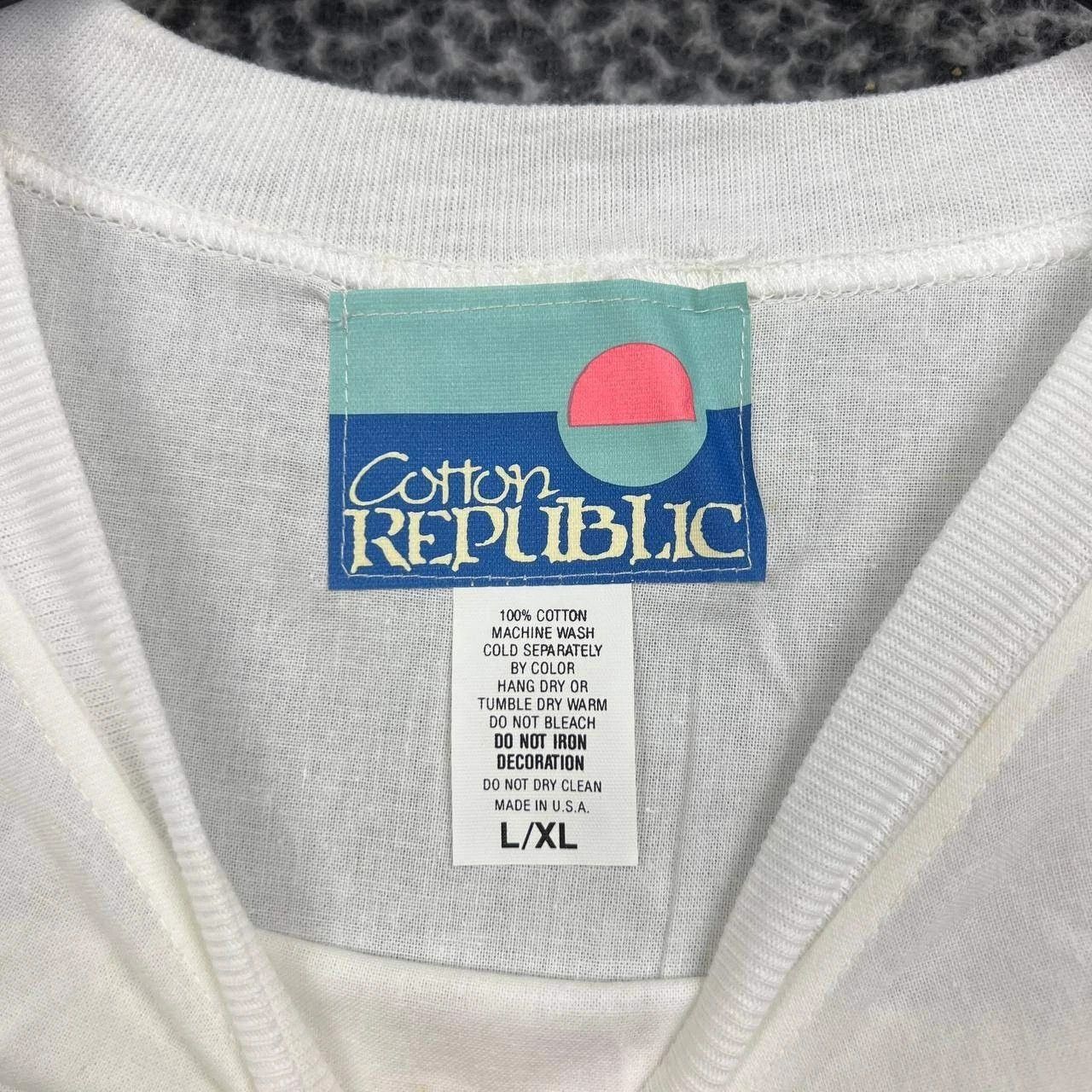 Other Vintage Washington DC Shirt Men L/XL Cotton Republic Size US XL / EU 56 / 4 - 5 Thumbnail
