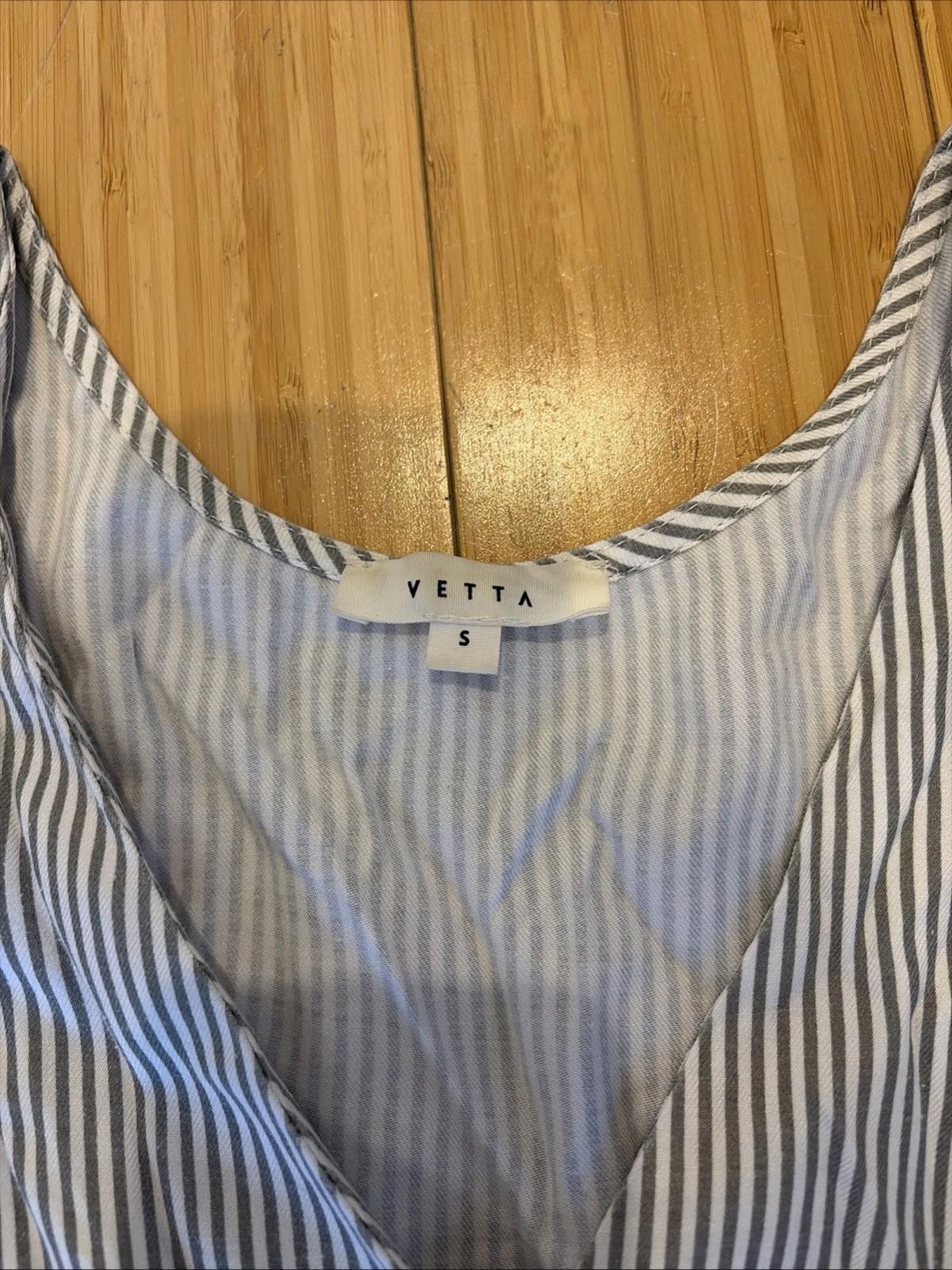 Vetra Vetta Blouse Button Down S Made In USA Size S / US 4 / IT 40 - 2 Thumbnail
