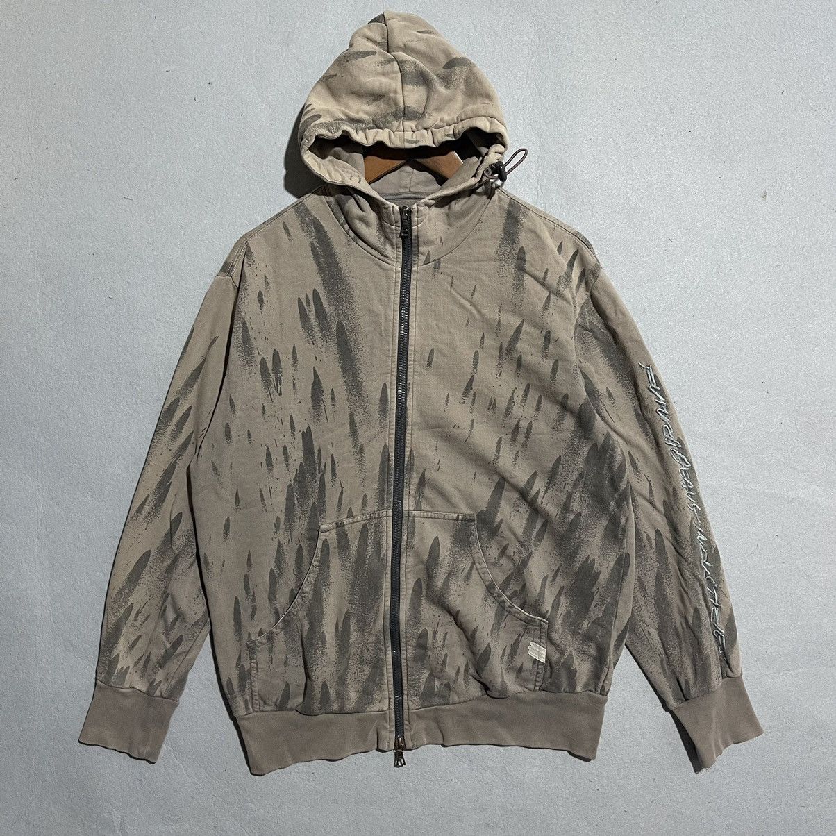 Futura Vintage Futura Laboratories Jeans Industries Zip-Up Hoodie Size US L / EU 52-54 / 3 - 1 Thumbnail