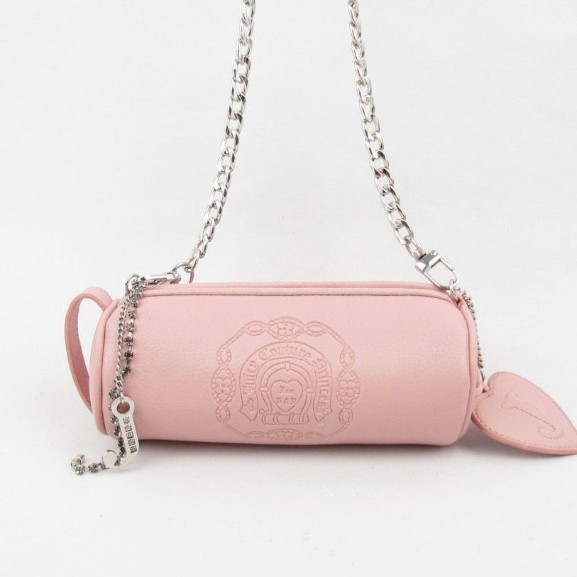 Juicy Couture Juicy Couture Barbie Pink Small Barrel Bag Size ONE SIZE - 1 Thumbnail