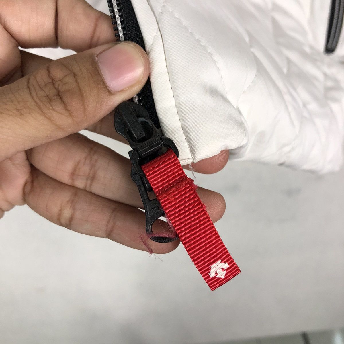 Descente 🔥Vintage Biker Jacket Olympic Japan Quilted Zipper Big Logo Size US L / EU 52-54 / 3 - 16 Thumbnail
