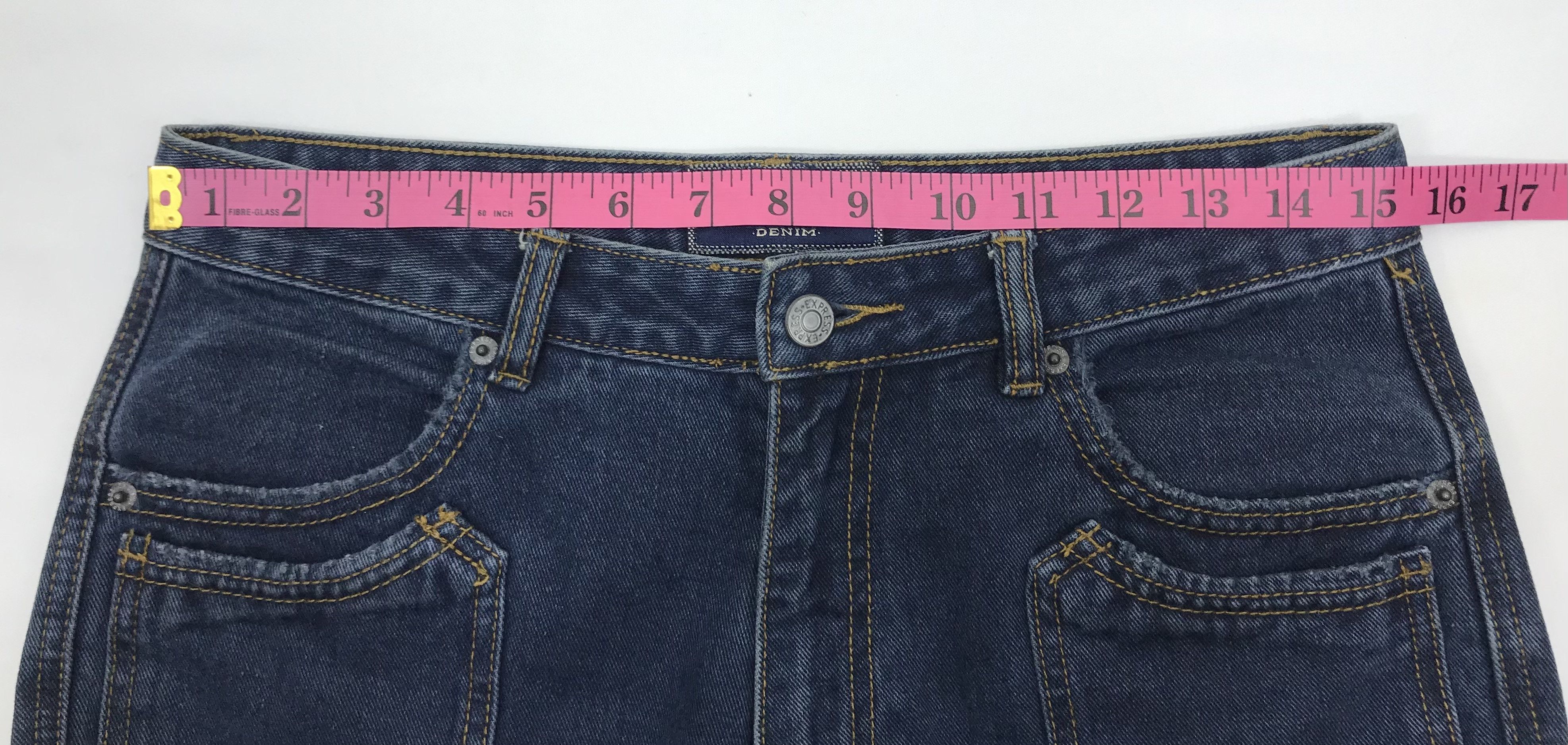 Japanese Brand Vintage Union Made Flare Jeans Bell Bottom Denim Size 30" / US 8 / IT 44 - 13 Thumbnail