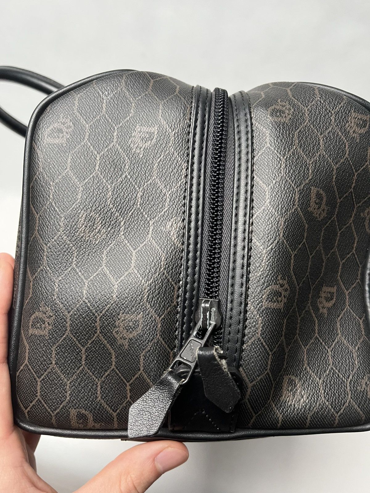 Christian Dior Monsieur Vintage Christian Dior monogram leather handbag rare Size ONE SIZE - 15 Thumbnail