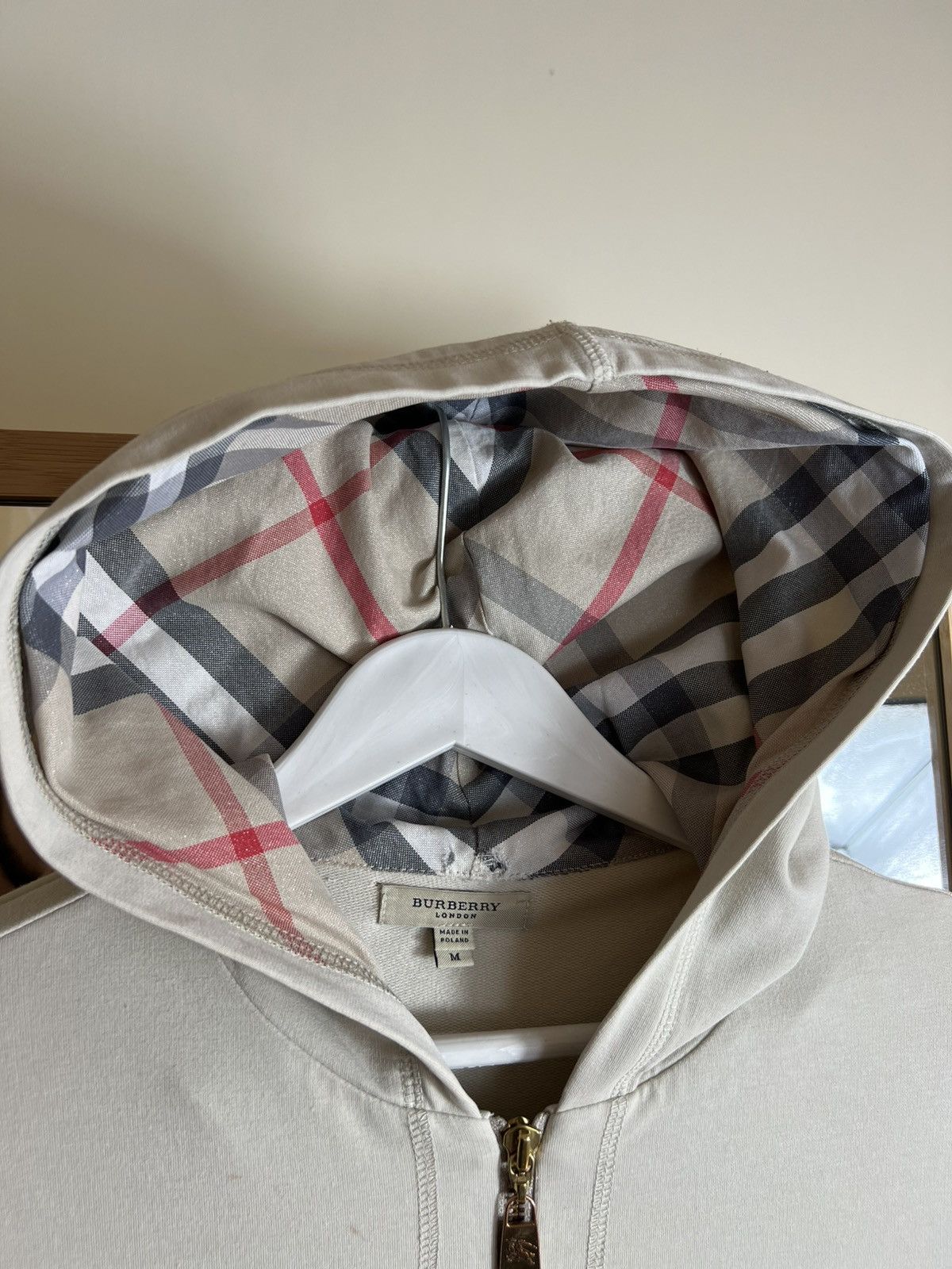 Burberry Burberry Full Zip Hoodie Women’s Y2K Vintage Luxury Rare Size M / US 6-8 / IT 42-44 - 3 Thumbnail