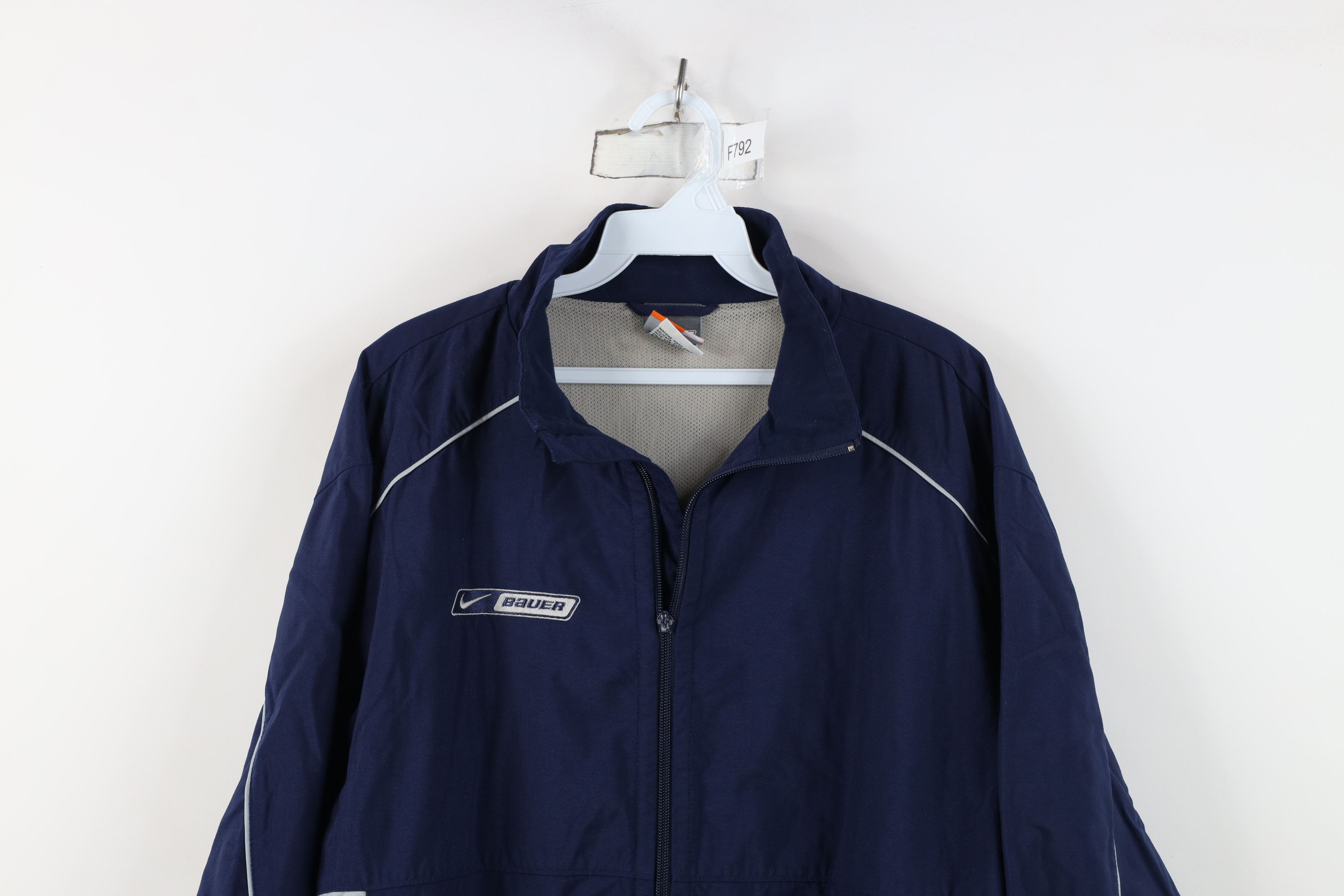 Nike Vintage Nike Bauer Hockey Travis Scott Mini Swoosh Jacket Size US M / EU 48-50 / 2 - 2 Thumbnail