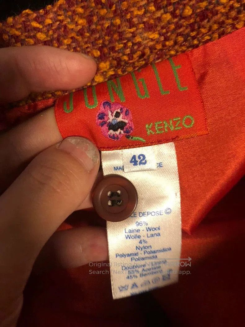 Kenzo Kenzo 80s Vintage Frog Button Suit. Size US M / EU 48-50 / 2 - 8 Thumbnail