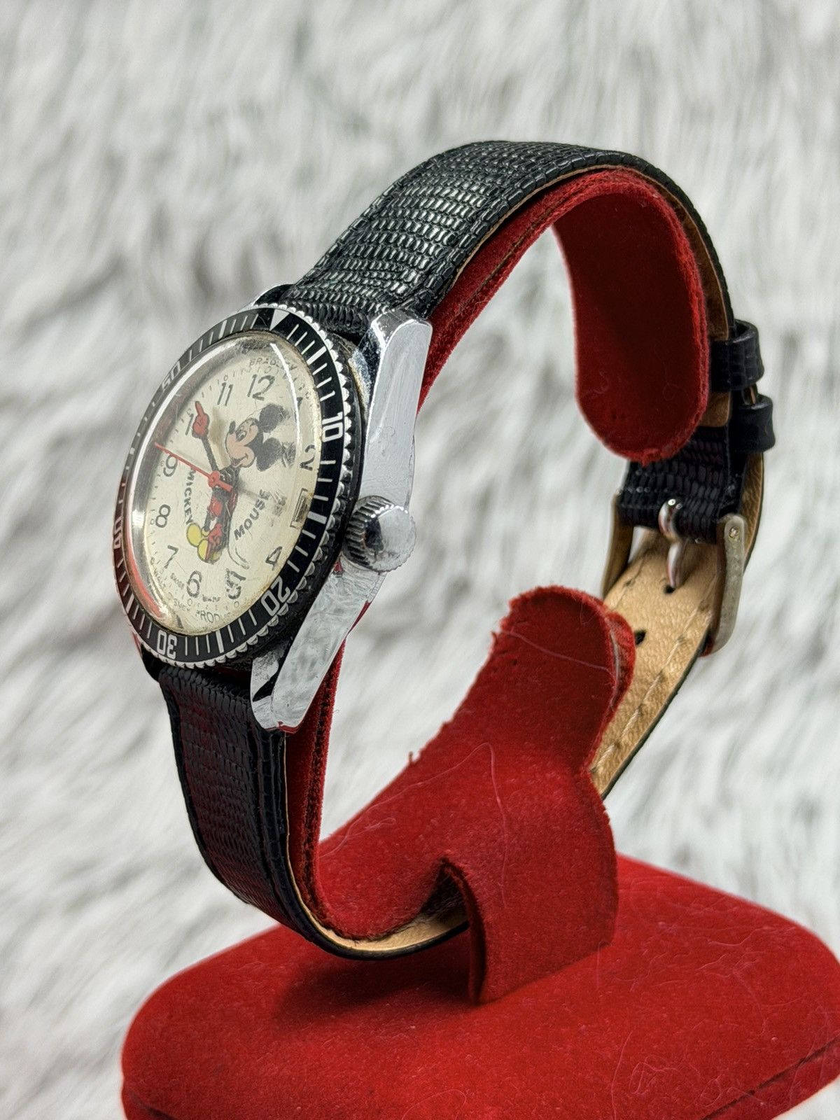 Seiko VTG Skin Diver BRADLEY Mickey Mouse Hand Wind Men’s Watch Size ONE SIZE - 4 Thumbnail