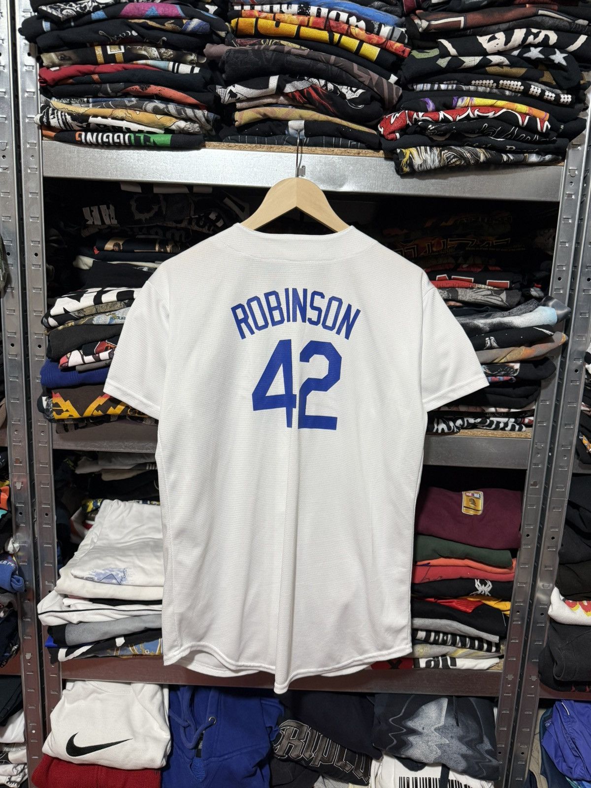 MLB Los Angeles Dodgers Majestic Robinson #42 MLB Youth Jersey Size US L / EU 52-54 / 3 - 3 Thumbnail
