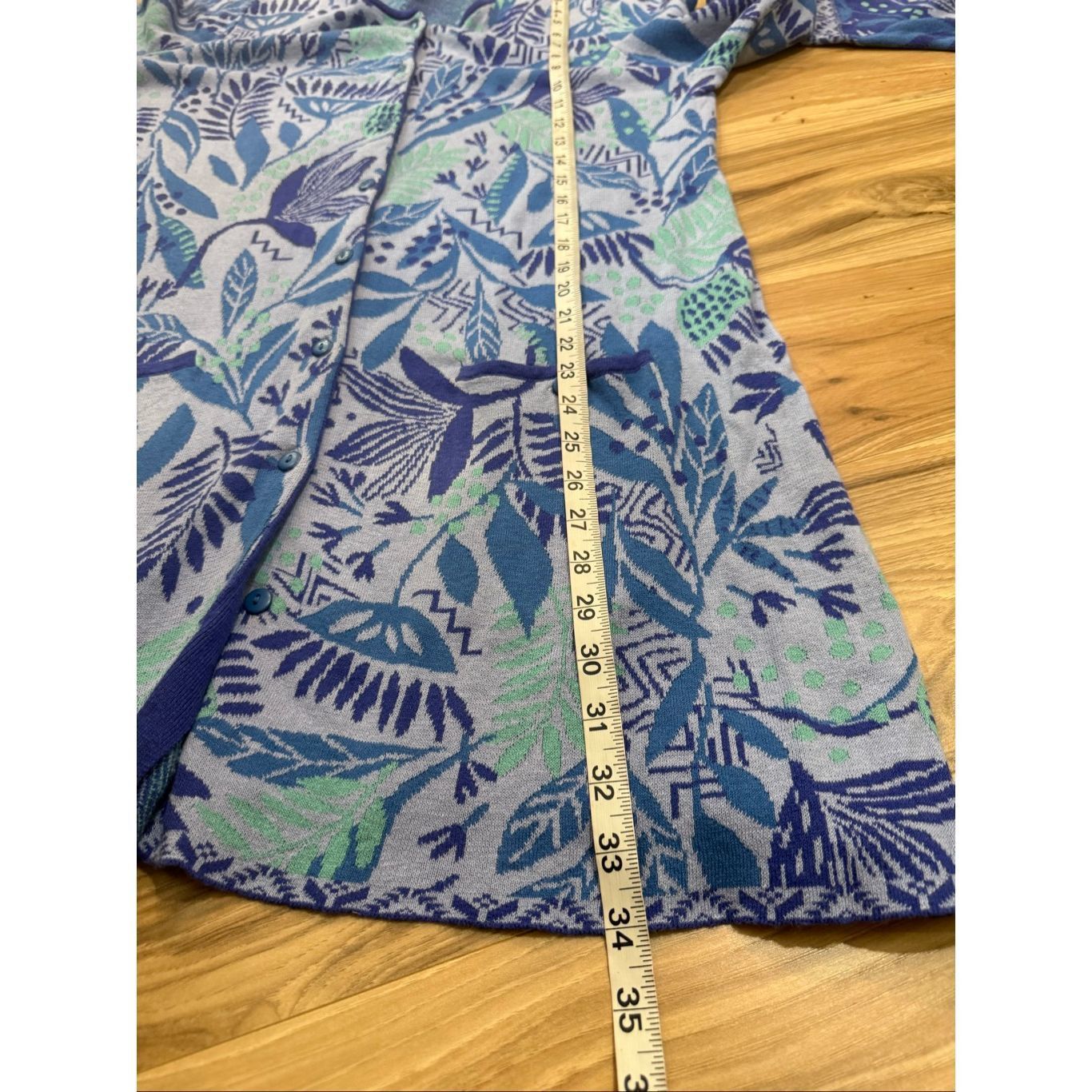 Guru Gudrun Sjoden blue cardigan sweater size Large Size L / US 10 / IT 46 - 6 Thumbnail