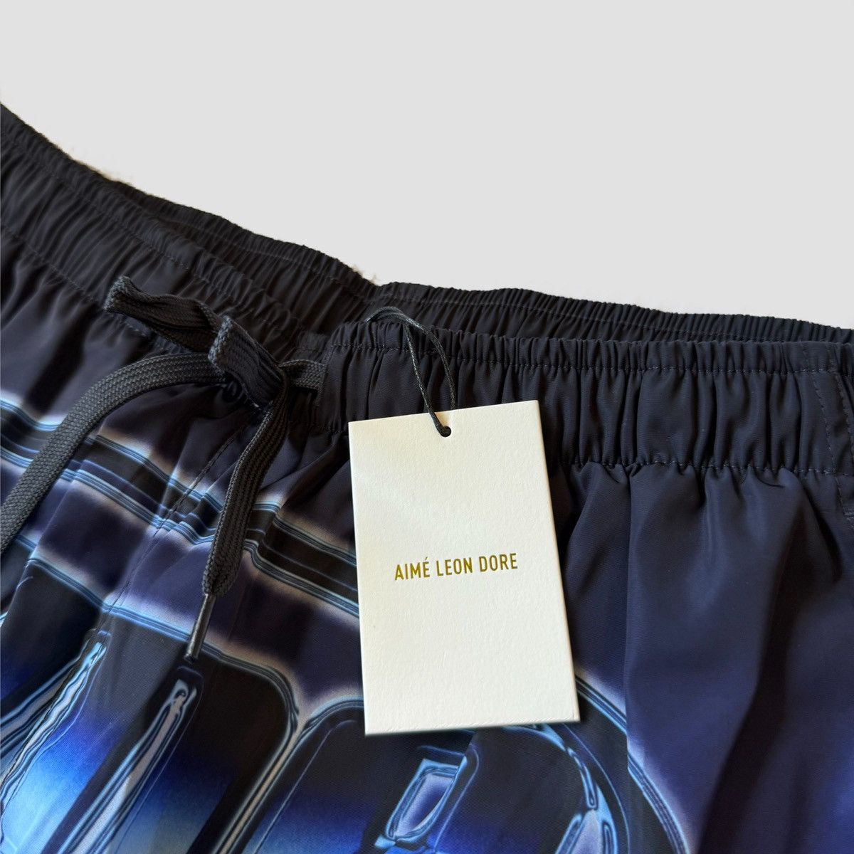 Aime Leon Dore Aime Leon Dore Chrome Logo Swimshorts Size US 31 - 6 Thumbnail