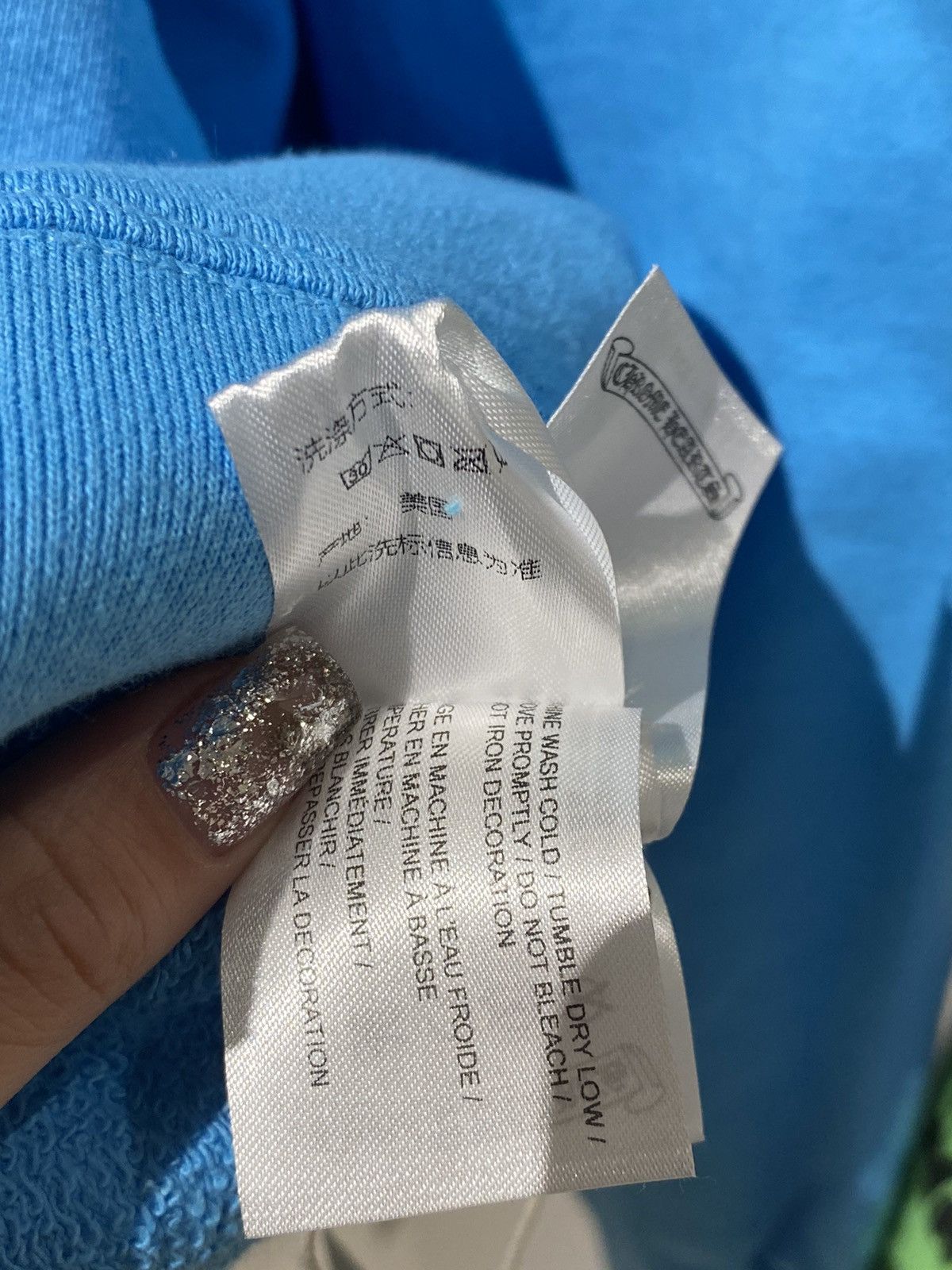 Chrome Hearts Chrome Hearts Matty Boy Blue Brain New Sweatshirt Size US XL / EU 56 / 4 - 5 Thumbnail