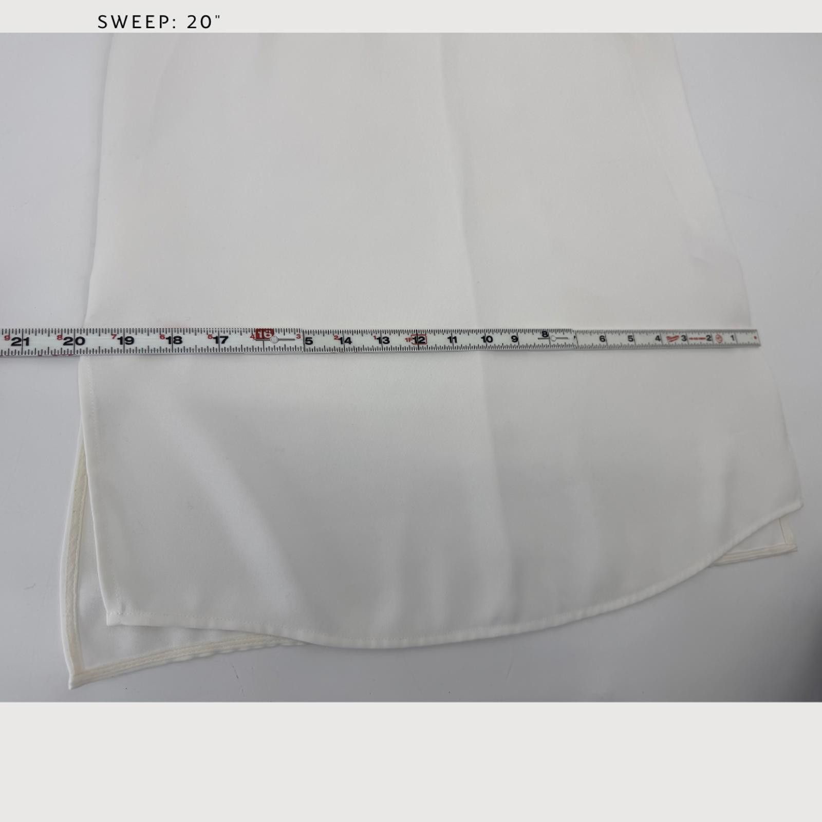 Vince Vince Bonded Tank Off White Minimalist Top S Size S / US 4 / IT 40 - 9 Thumbnail