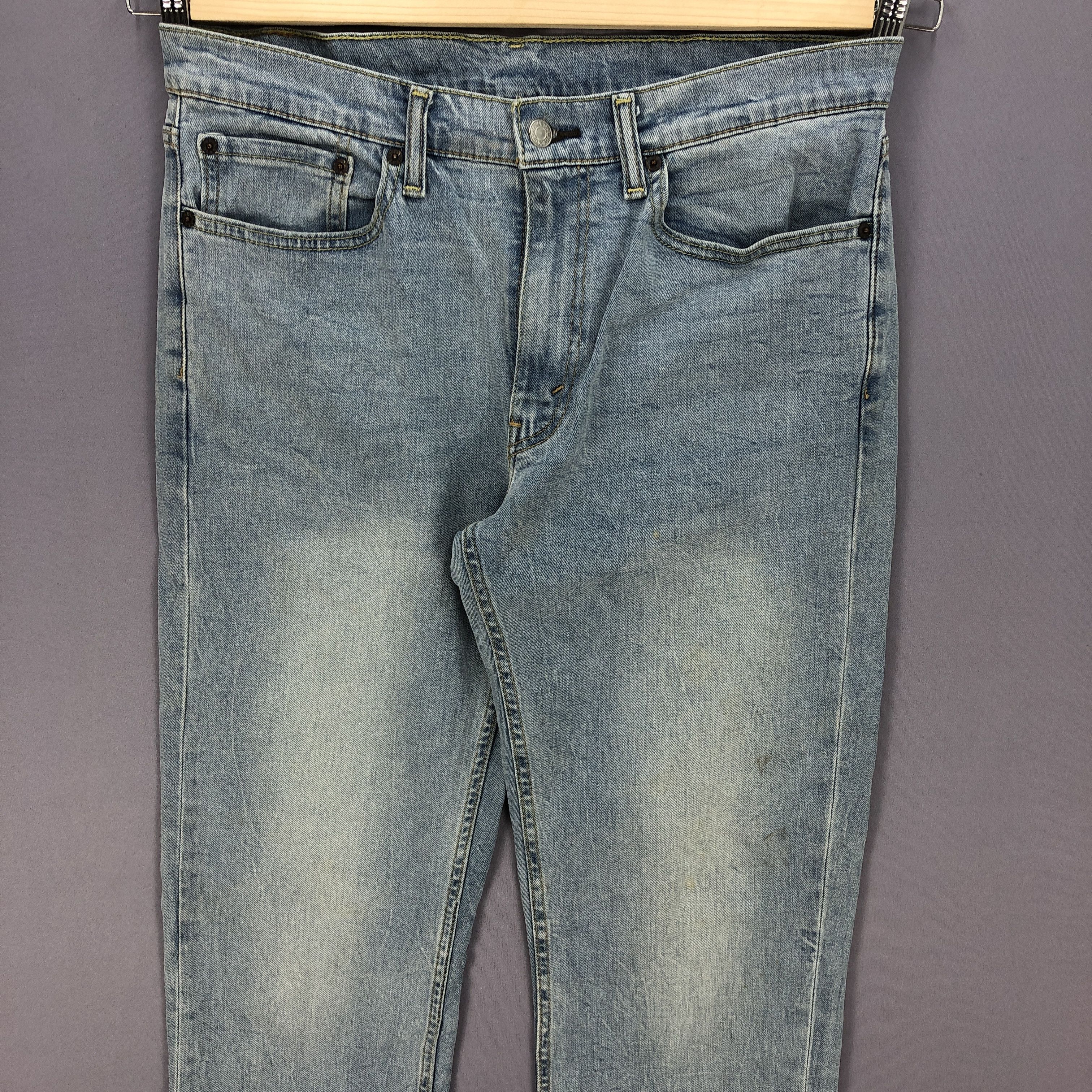 Levi's Vintage Levis Sun Faded Jeans Levi's Slim Light Wash Denim Size US 34 / EU 50 - 3 Thumbnail
