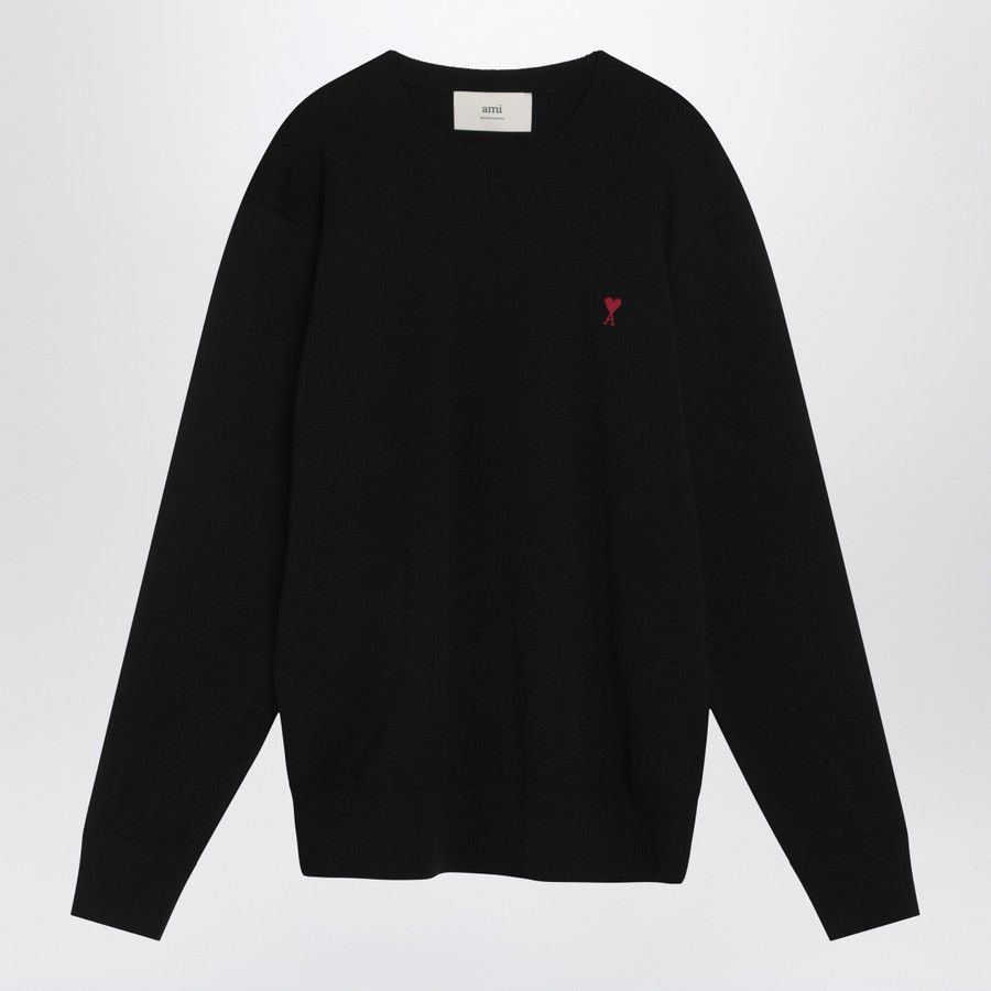 AMI o1d2blof0625 Sweaters in Black Size US XL / EU 56 / 4 - 1 Thumbnail