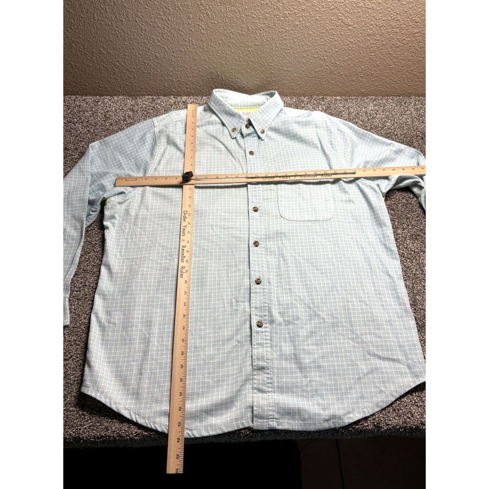 Vintage Summit FR Shirt Mens 2XL Blue Fire Resistant CAT 2 Work Apparel Size US XXL / EU 58 / 5 - 4 Thumbnail