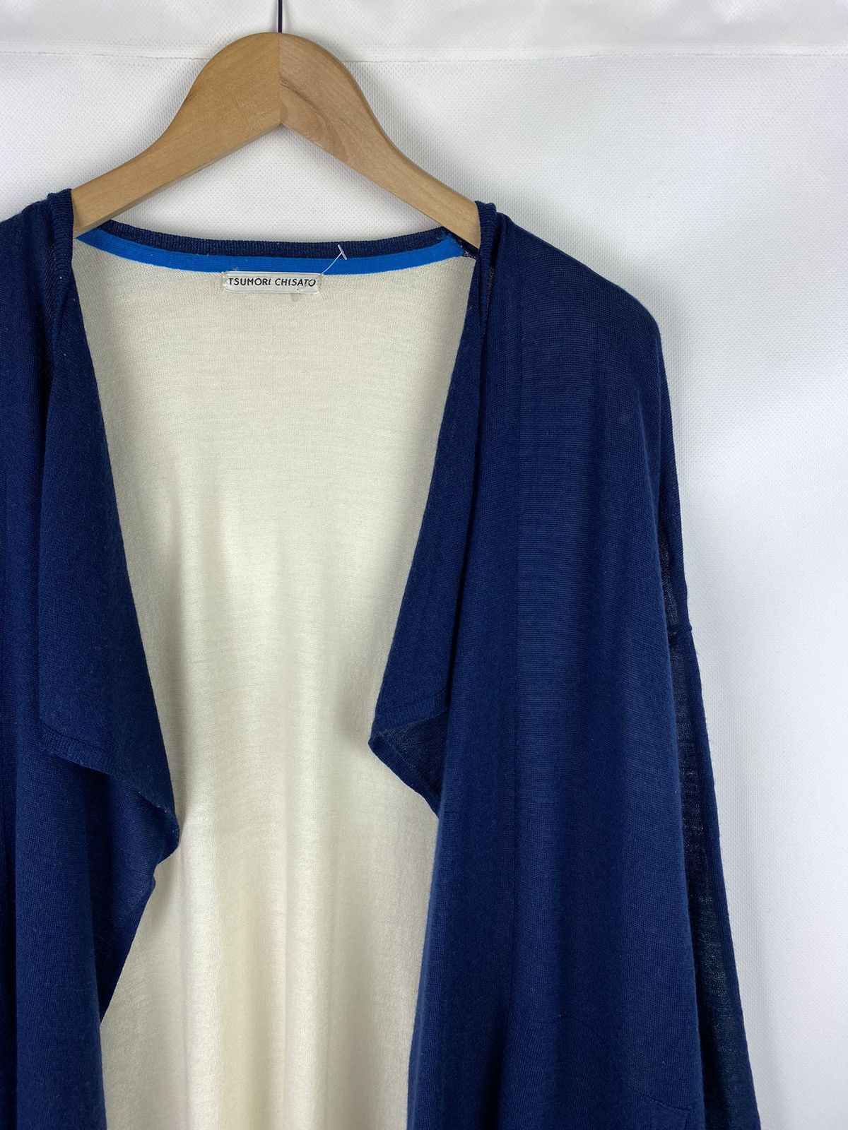Japanese Brand × Tsumori Chisato Tsumori Chisato ladies open front wool cardigan sweater Size L / US 10 / IT 46 - 5 Thumbnail