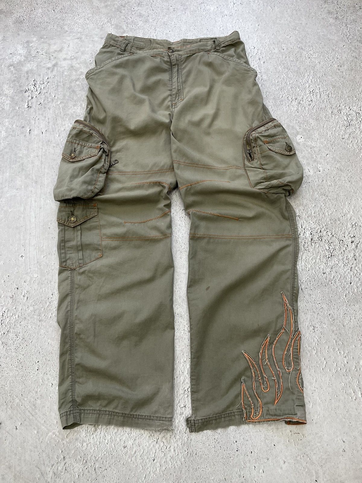 G-Star Archive G Star Raw distressed BALENCIAGA STYLE CARGO PANTS Size US 32 / EU 48 - 1 Thumbnail