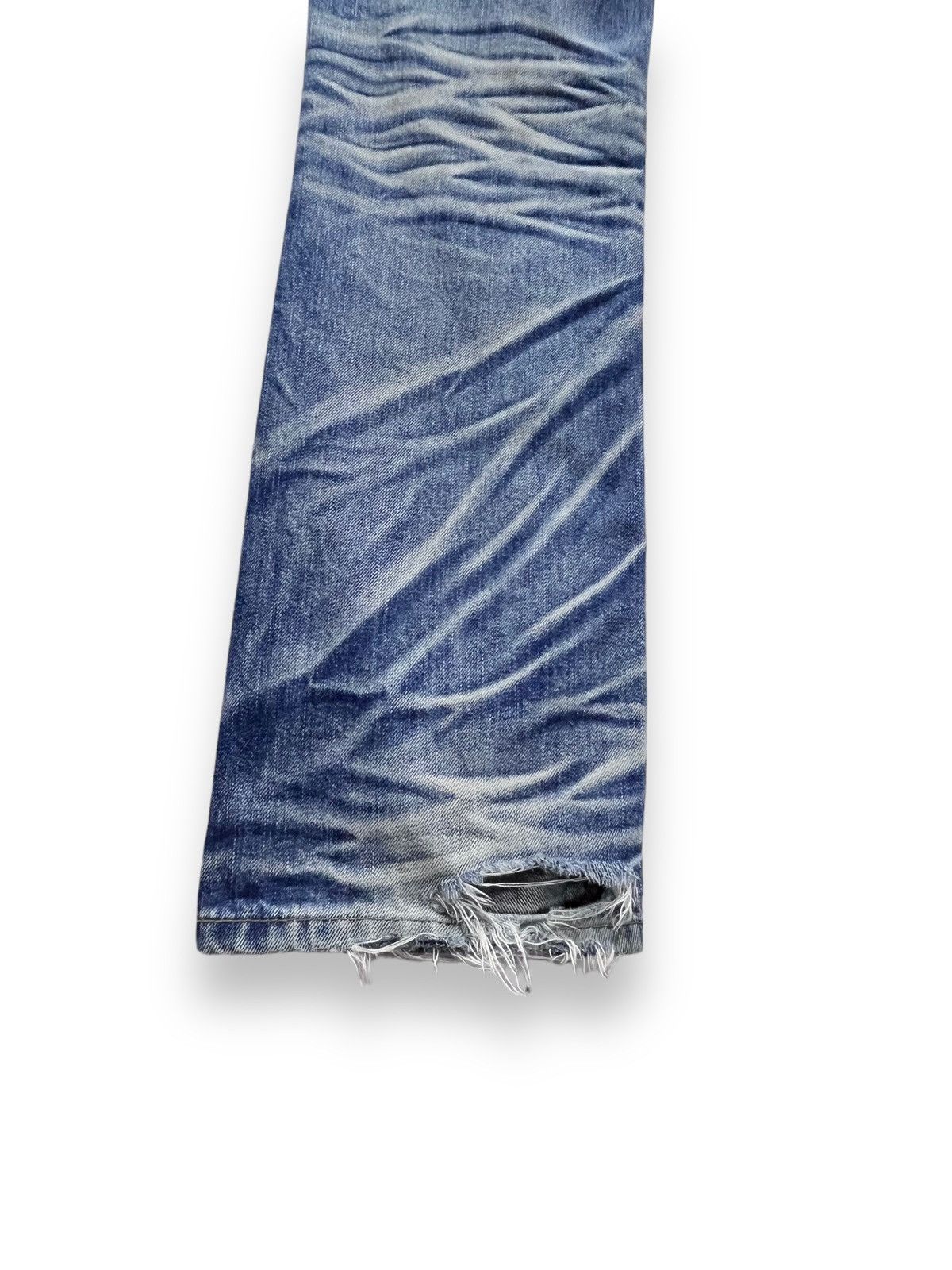 Siberia Hills RARE🔥LOLITA CHILDREN Embroidery Exotic Denim Acid Washed Size US 31 - 18 Thumbnail