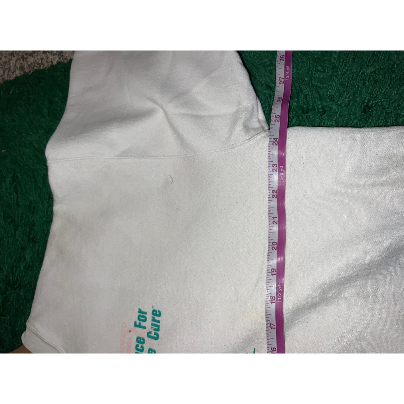 Hanes Vintage Mammogram Sweatshirt Pigs Do Fly Race For The Cure X Size US XL / EU 56 / 4 - 9 Thumbnail