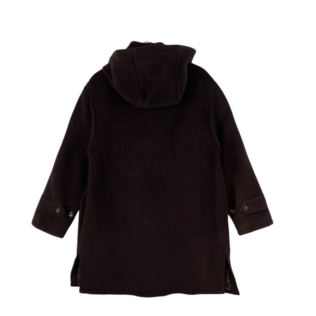 Designer × Hermes HERMES France Designer Toggle Button Wool Duffle Coat Jacket Size US XL / EU 56 / 4 - 2 Thumbnail