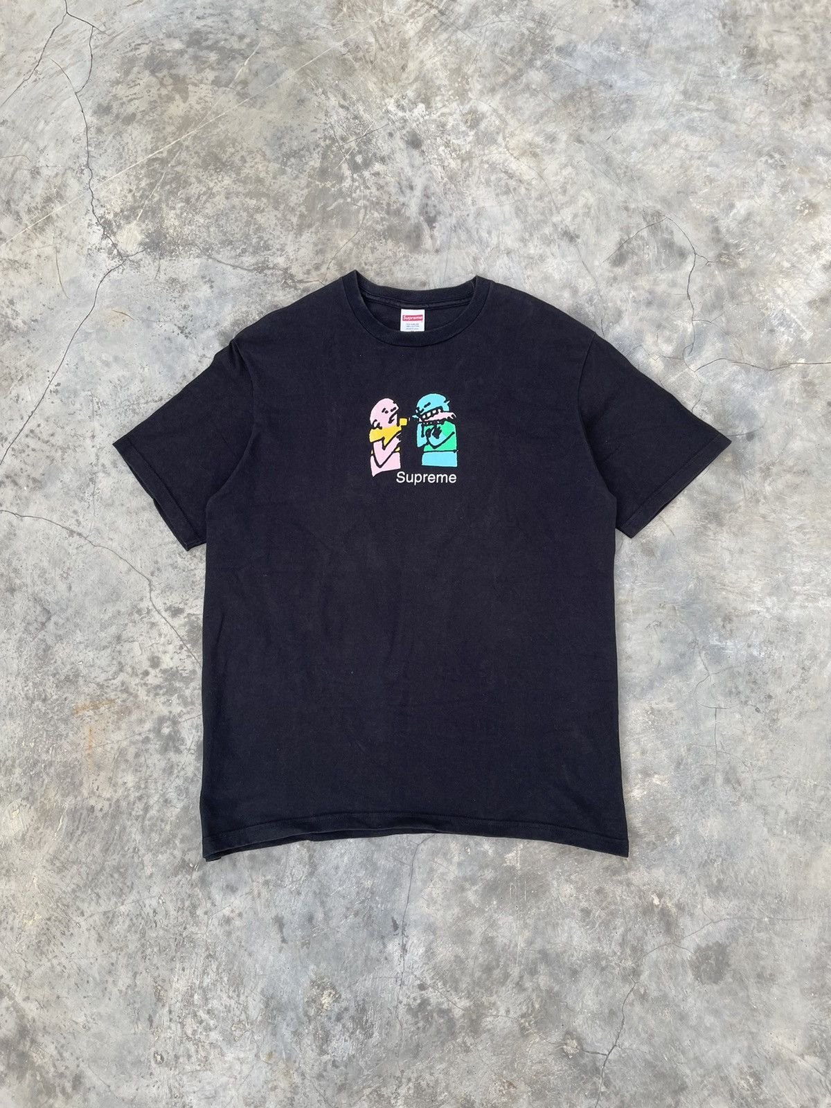 Designer × Supreme FW19 SUPREME Bite Me Tee - Black Size US M / EU 48-50 / 2 - 1 Thumbnail