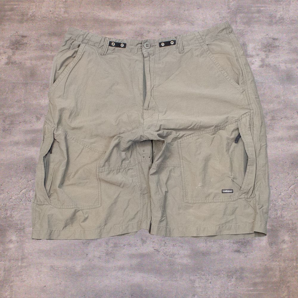 Volcom Y2K Volcom Baggy Cargo Olive Grey Baggy Relax Shorts Size US 36 / EU 52 - 1 Thumbnail