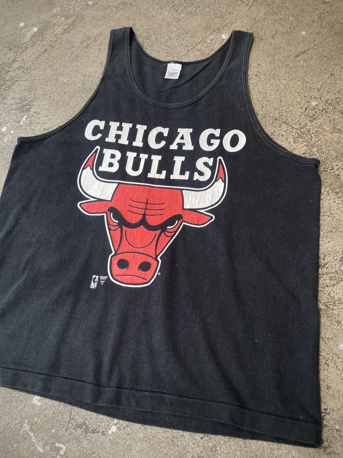 NBA × Vintage Vintage 90s Chicago Bulls Tank Top Size US XL / EU 56 / 4 - 3 Thumbnail