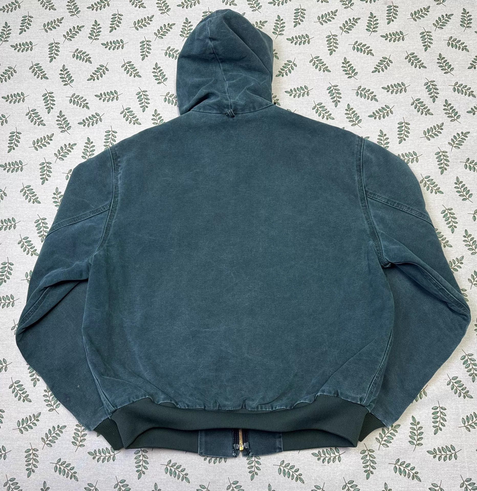 Carhartt Carhartt J06 HTG L Hunter Green Hooded Jacket Size US L / EU 52-54 / 3 - 5 Thumbnail