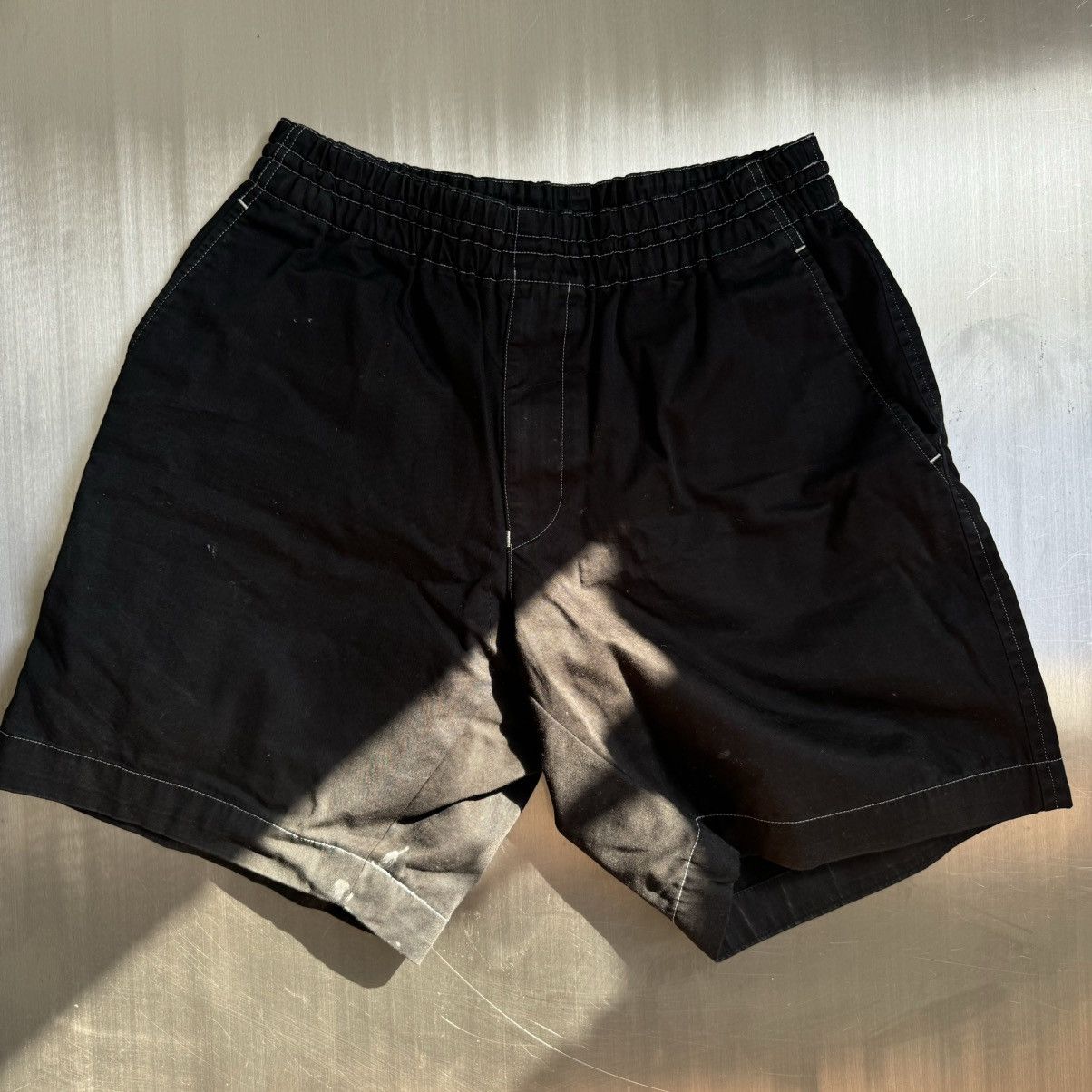 Comme des Garcons Comme des garçons vintage logo shorts black Size US 30 / EU 46 - 2 Thumbnail