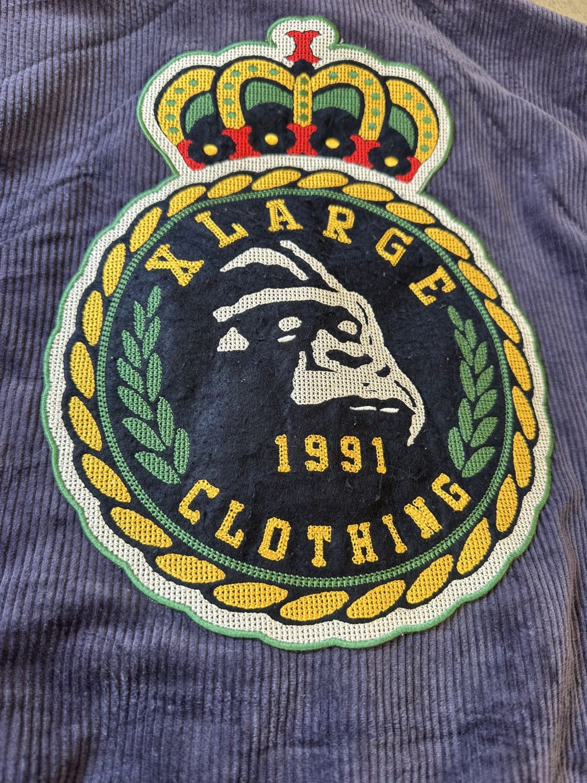 X-LARGE X Large cudoroy snapbutton jacket embroidery Size US L / EU 52-54 / 3 - 6 Thumbnail