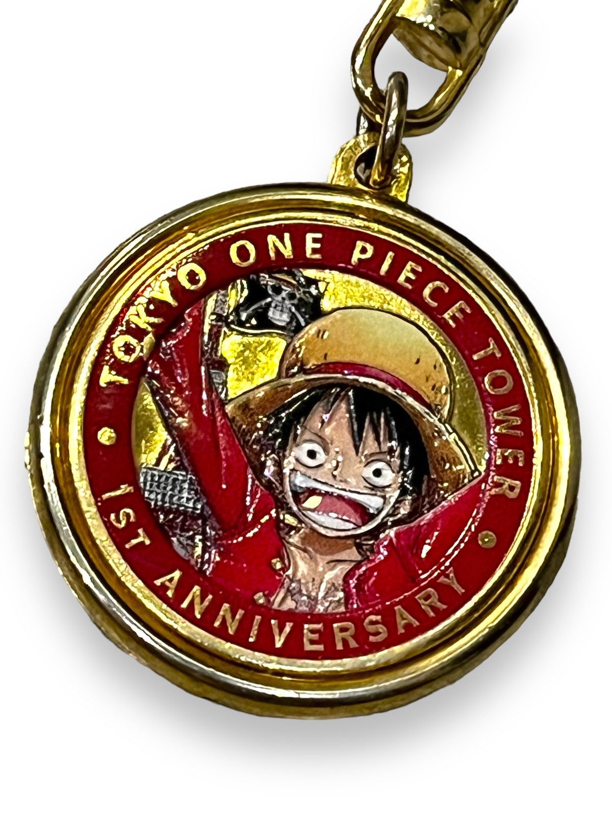 Anime Vintage 1st Anniversary Anime One Piece Key Chain Size ONE SIZE - 3 Thumbnail