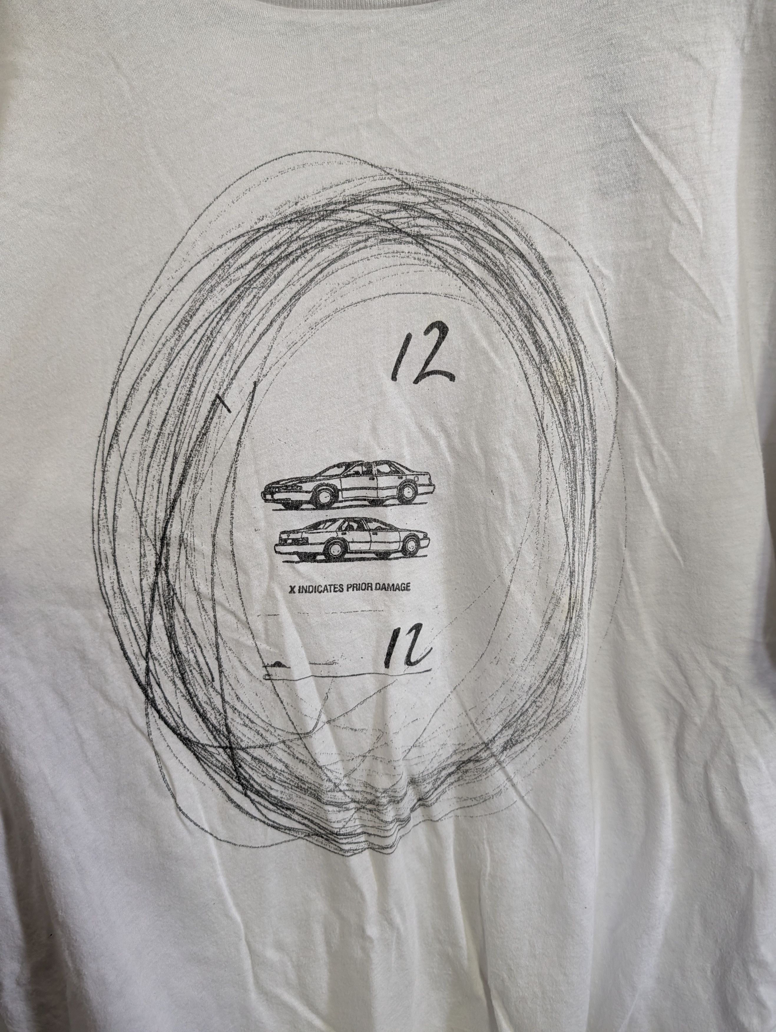 Enfants Riches Deprimes RARE EARLY x indicates prior damage white t-shirt Small Size US S / EU 44-46 / 1 - 4 Thumbnail