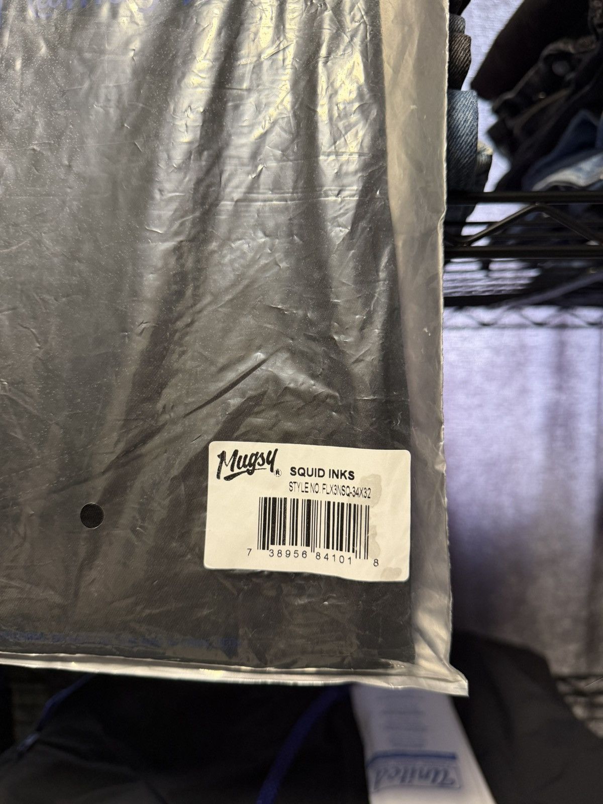 Other NWT Mugsy Stretch Squid Ink 34x32 Jeans Black Size US 34 / EU 50 - 5 Thumbnail