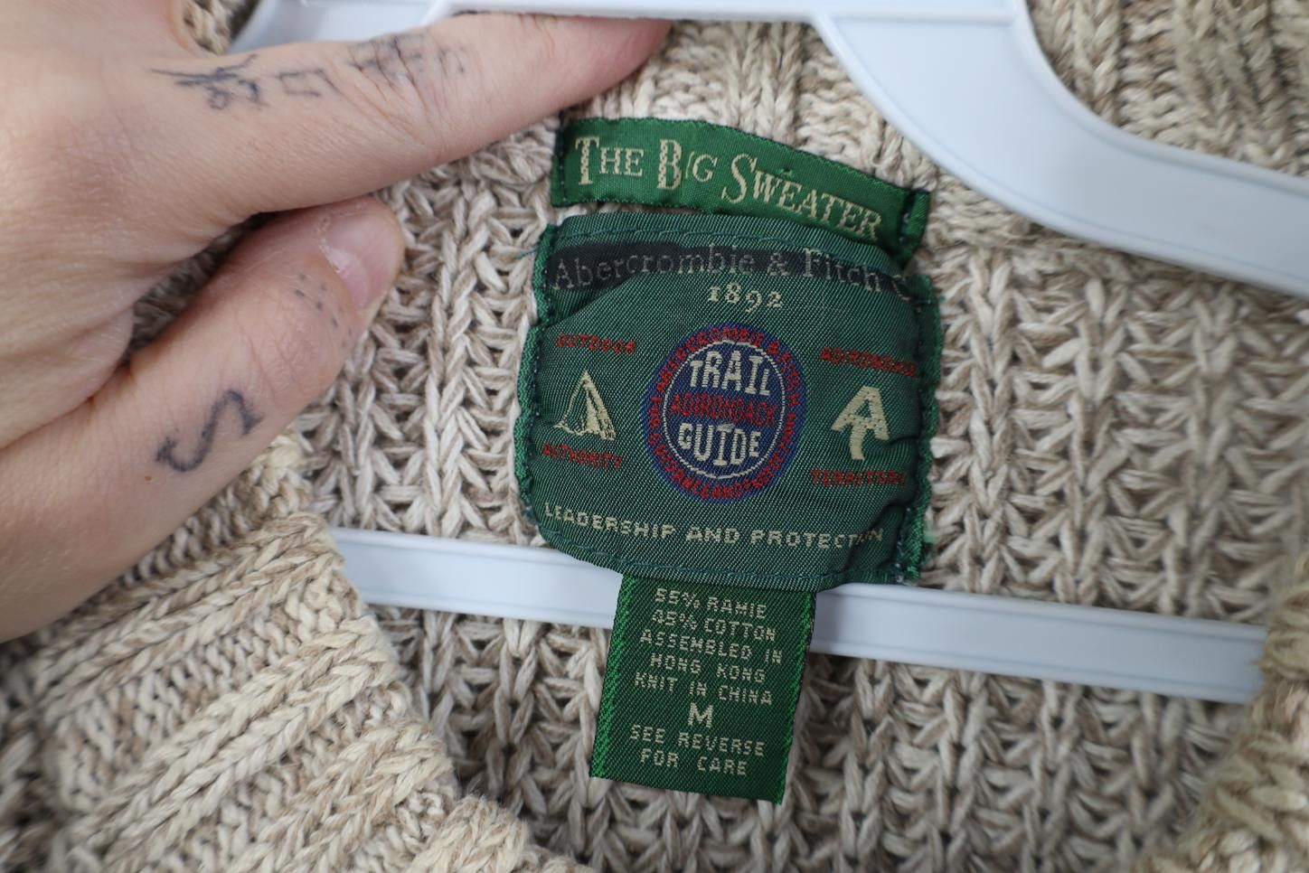 Abercrombie & Fitch Vintage 90s Abercrombie & Fitch Adirondack Knit Sweater Size US M / EU 48-50 / 2 - 8 Thumbnail