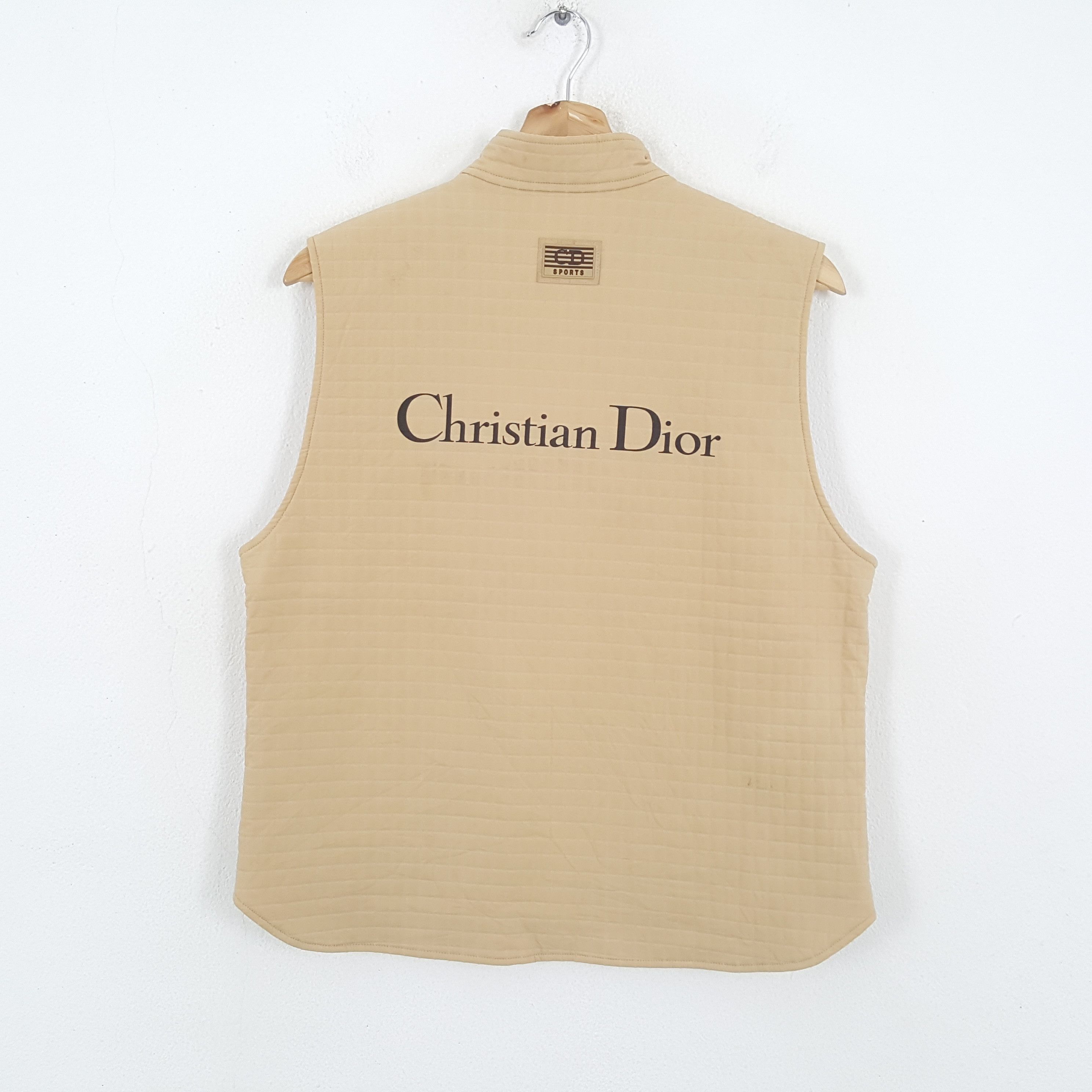 Christian Dior Monsieur × Vintage Vintage CHRISTIAN DIOR Italian Fashion Brand Vest Size US S / EU 44-46 / 1 - 1 Thumbnail