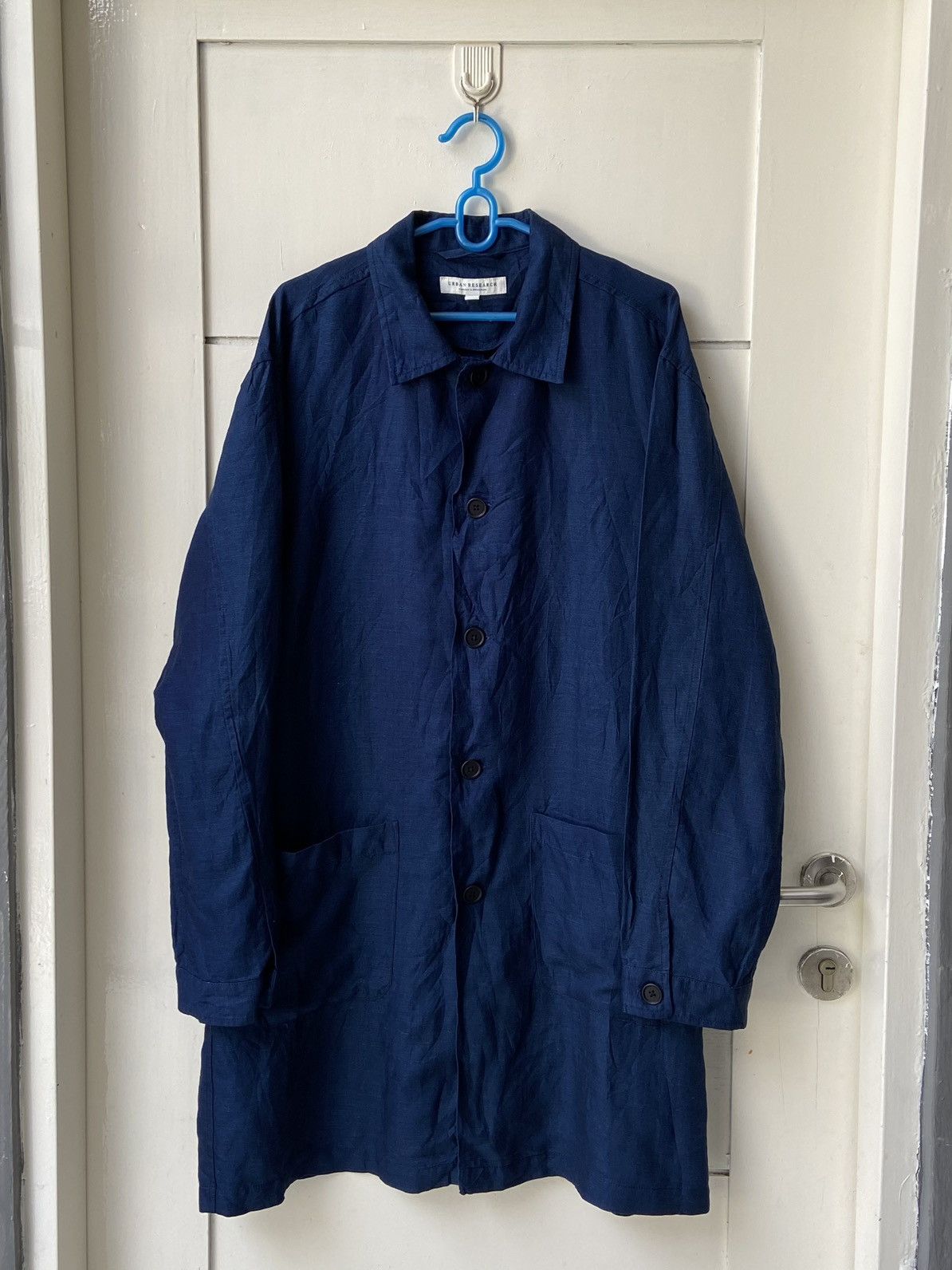 Designer × Japanese Brand × URBAN RESEARCH DOORS URBAN RESEARCH Blue Shirt Size US L / EU 52-54 / 3 - 12 Thumbnail