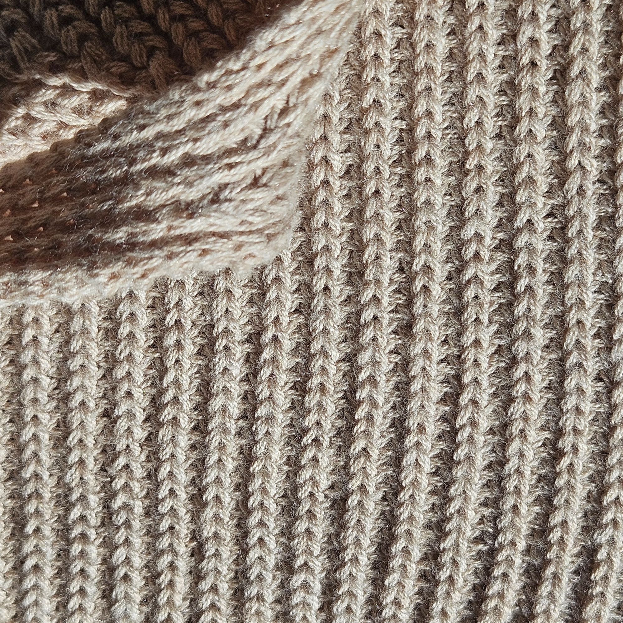 Other OGD Women’s Knit Sweater Tank Beige S – Clean Girl, Quiet Lu Size S / US 4 / IT 40 - 5 Thumbnail