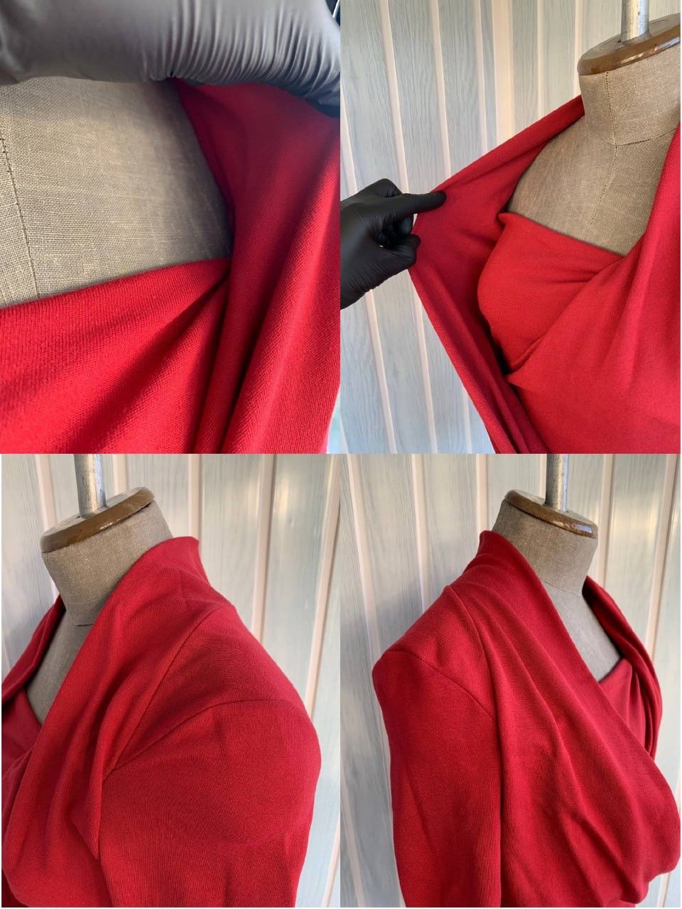Designer × Vivienne Westwood Vivienne Westwood Anglomania Red Asymmetric Wrap Blouse Size S / US 4 / IT 40 - 23 Thumbnail