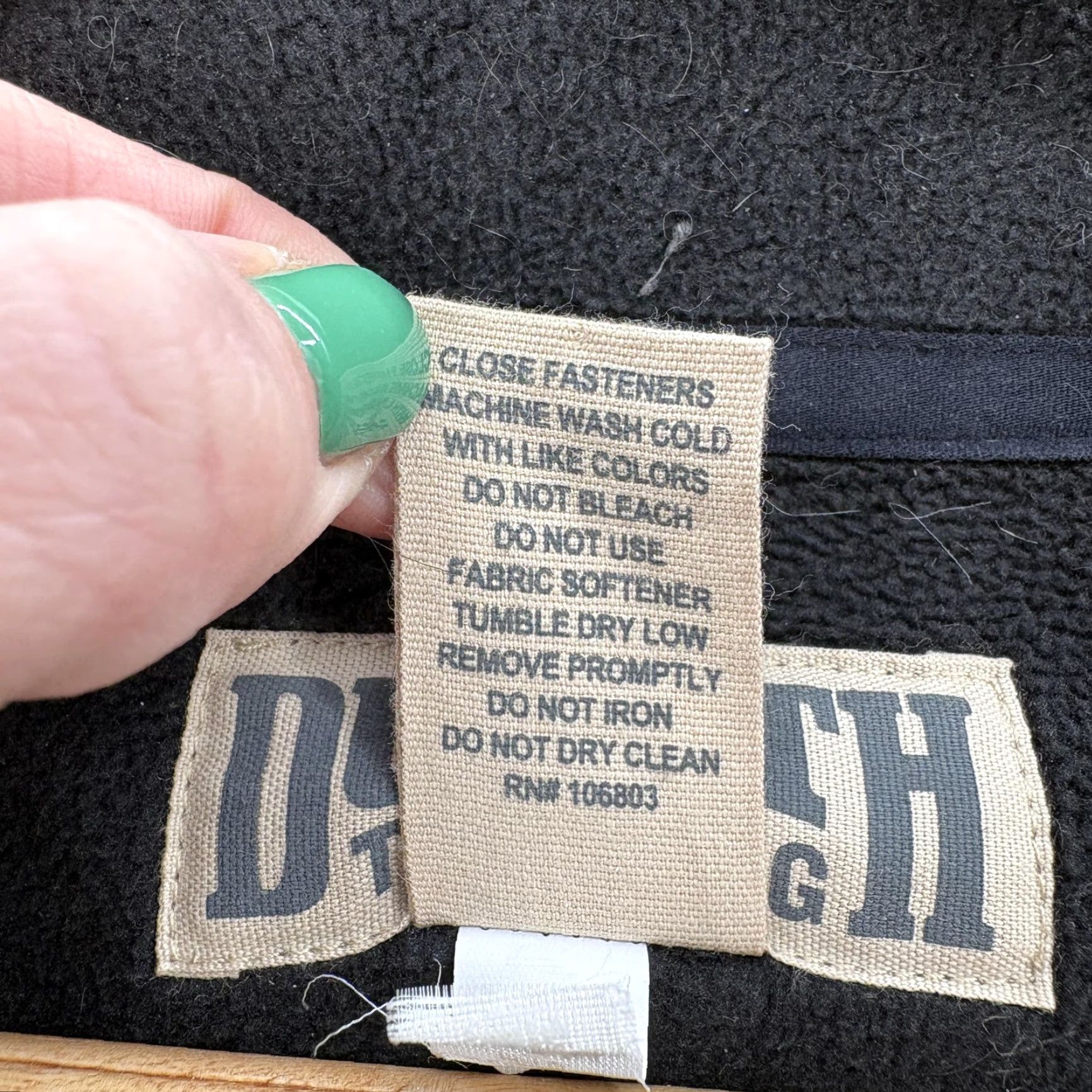 Duluth Trading Company Duluth Trading Co Vest Mens 2XL Black Fleece GridLock Collared Full Zip Pockets Winter Workwear Outdoors Outdoors Hiking Shirt Category: Vest Size US XXL / EU 58 / 5 - 5 Thumbnail