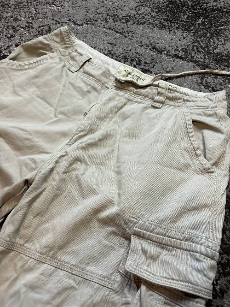 Abercrombie & Fitch × Vintage Vintage Y2K Abercrombie & Fitch Cargo shorts Size US 36 / EU 52 - 2 Thumbnail