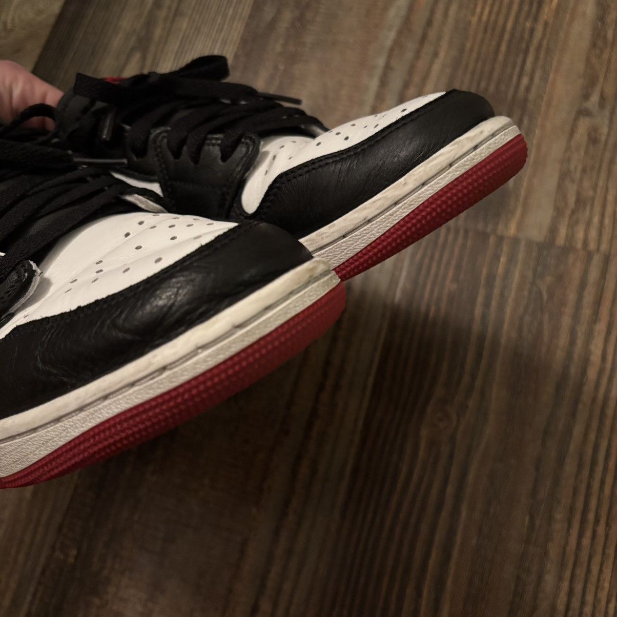 Jordan Brand Jordan 1 Retro Low OG Black Toe Size US 10.5 / EU 43-44 - 9 Thumbnail