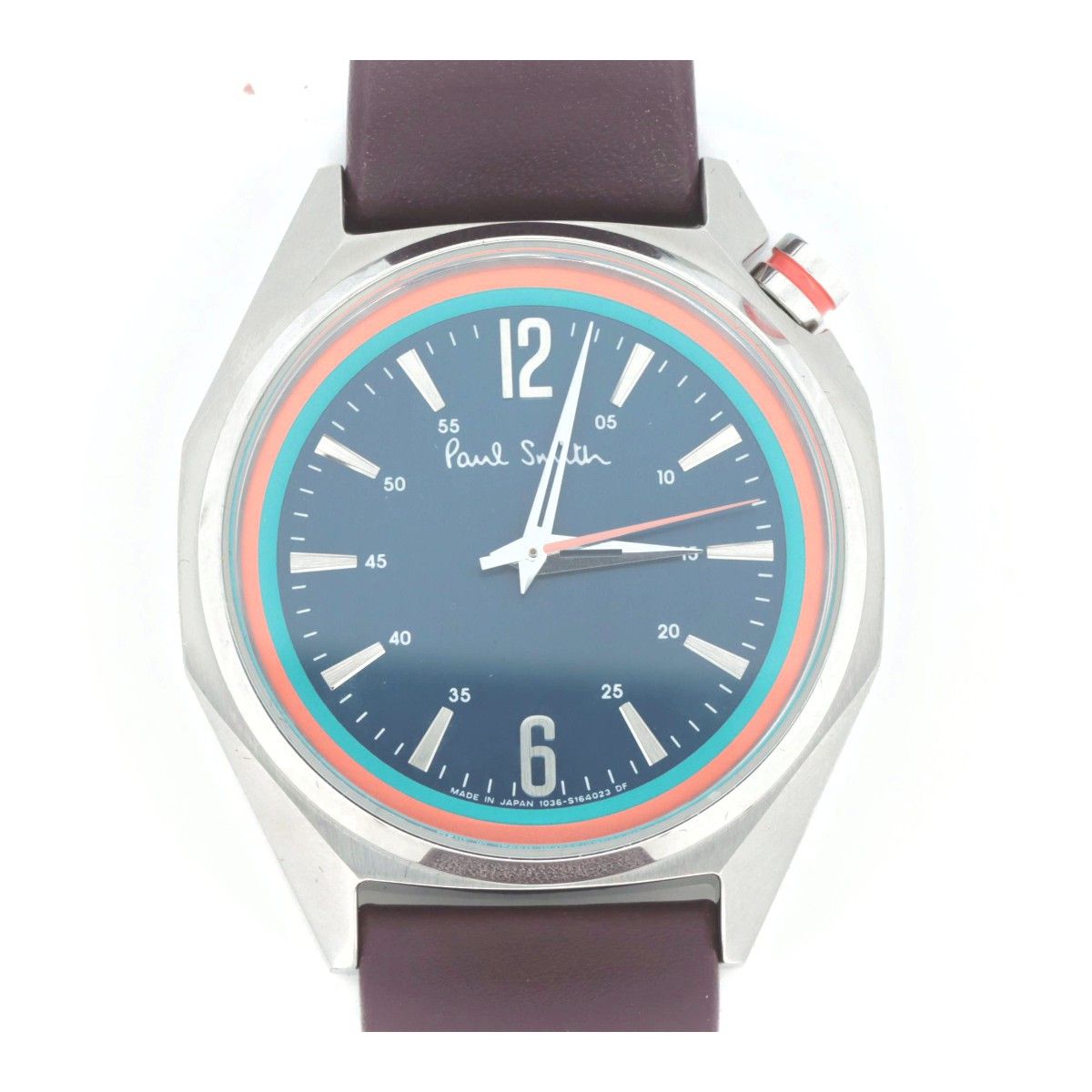 Paul Smith Paul Smith Paul Smith Octagon Stainless Steel Watch Metal Quartz BT4-117-70 Size ONE SIZE - 1 Thumbnail