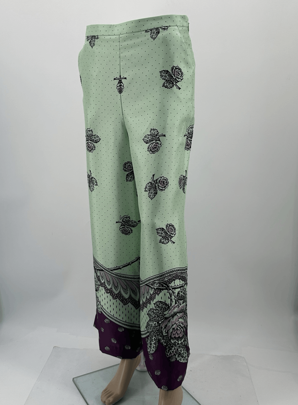 Gucci New Gucci Pants Silk Woman's Size-IT-40 Size 27" / US 4 / IT 40 - 1 Thumbnail