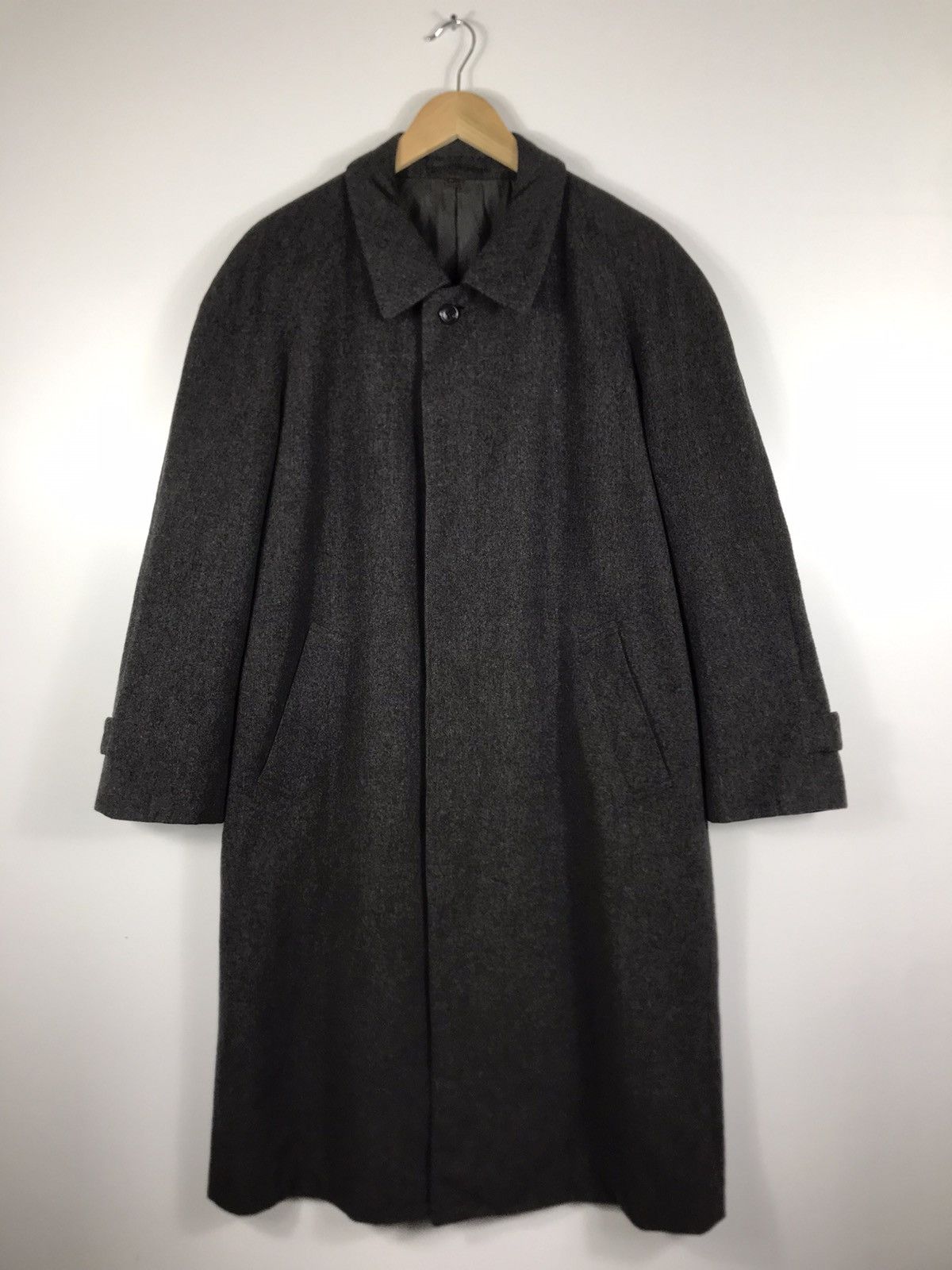 Yves Saint Laurent Diffusion Homme Vintage OverCoat Gray
