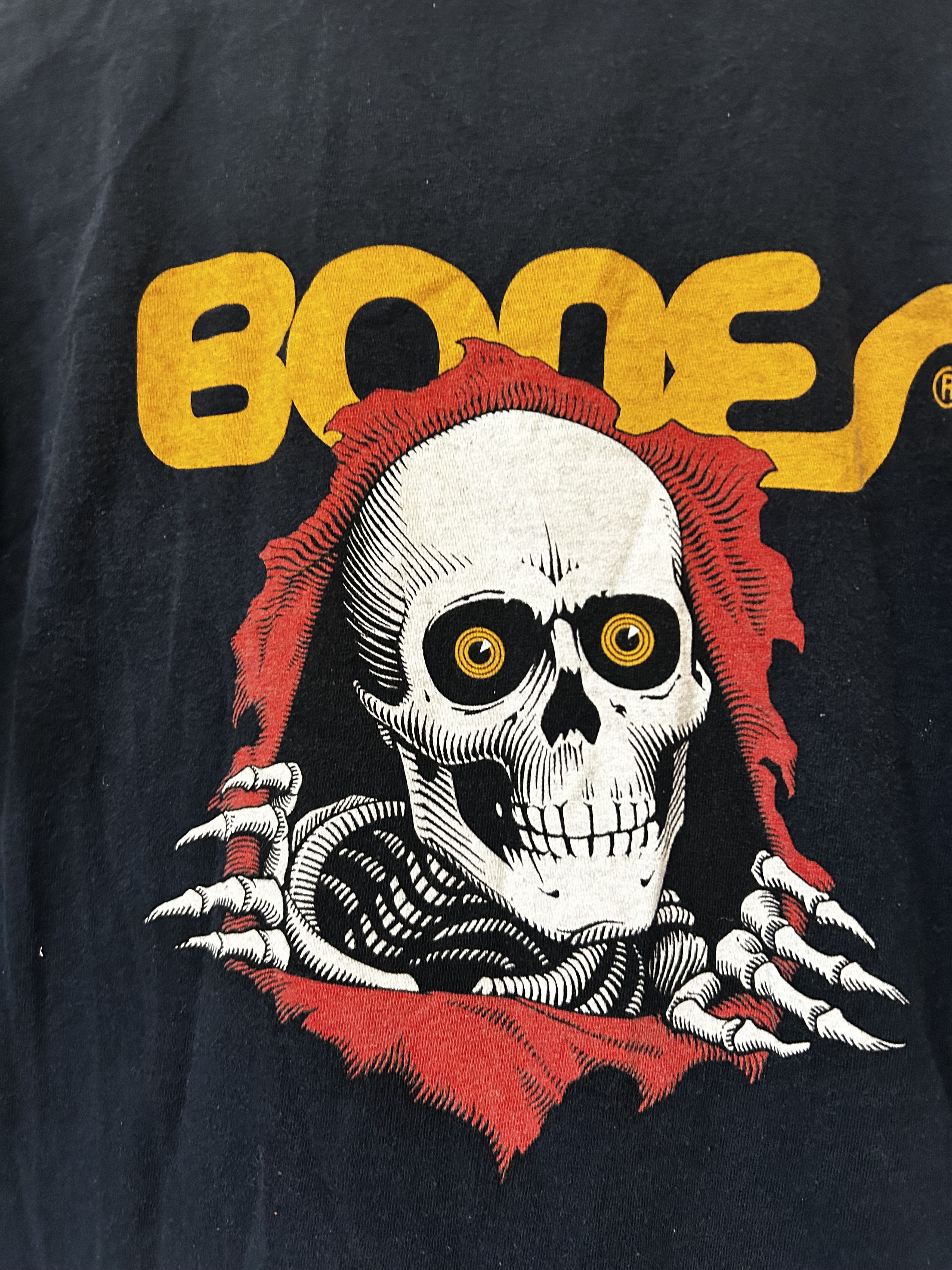 Powell Peralta Vintage Powell Peralta Bones Surf/Skateboard T-Shirt Men's Size US M / EU 48-50 / 2 - 2 Thumbnail