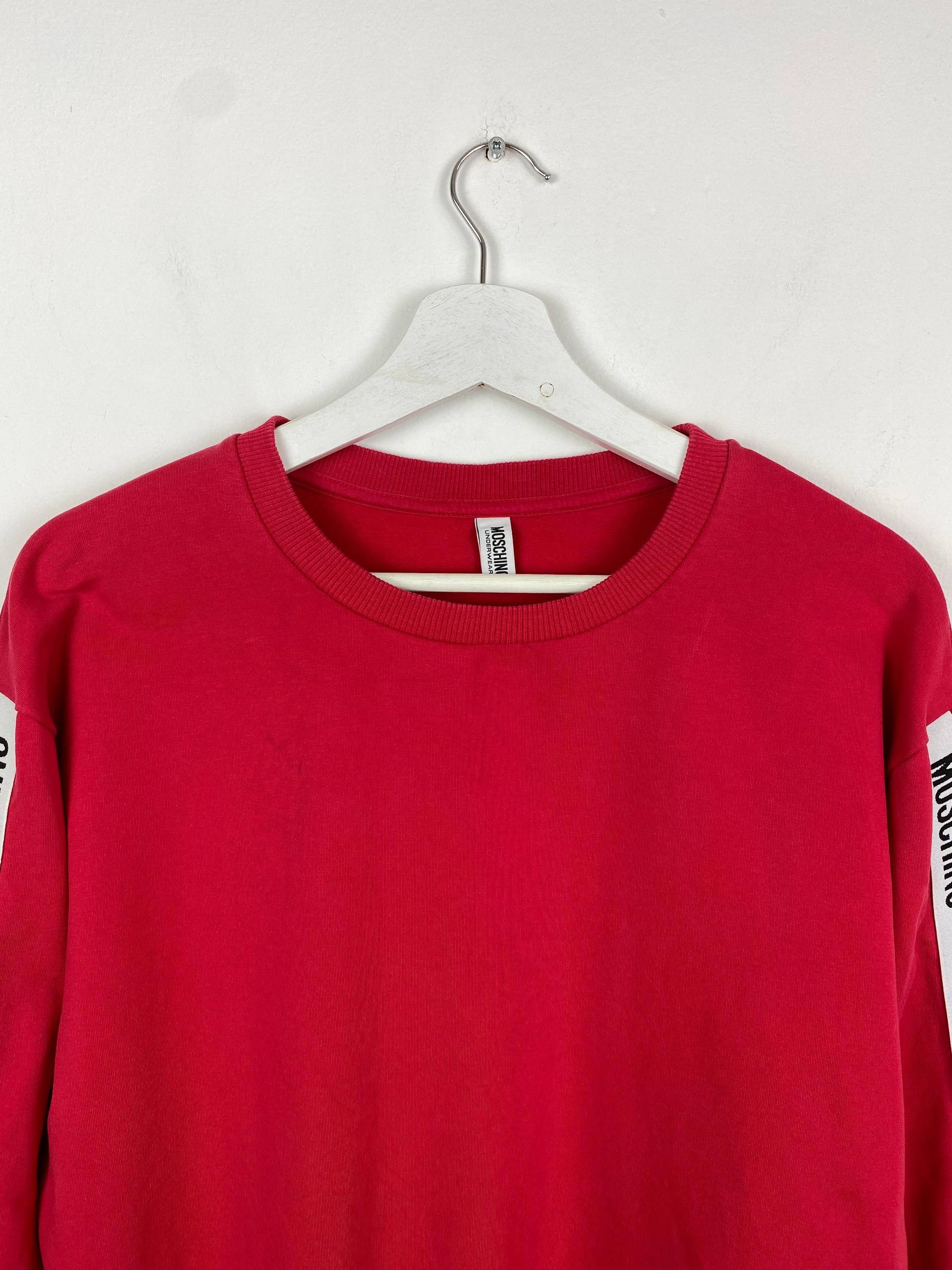 Moschino Moschino Underwear Sweatshirt Logo Tape Old Money Size L Size US L / EU 52-54 / 3 - 2 Thumbnail